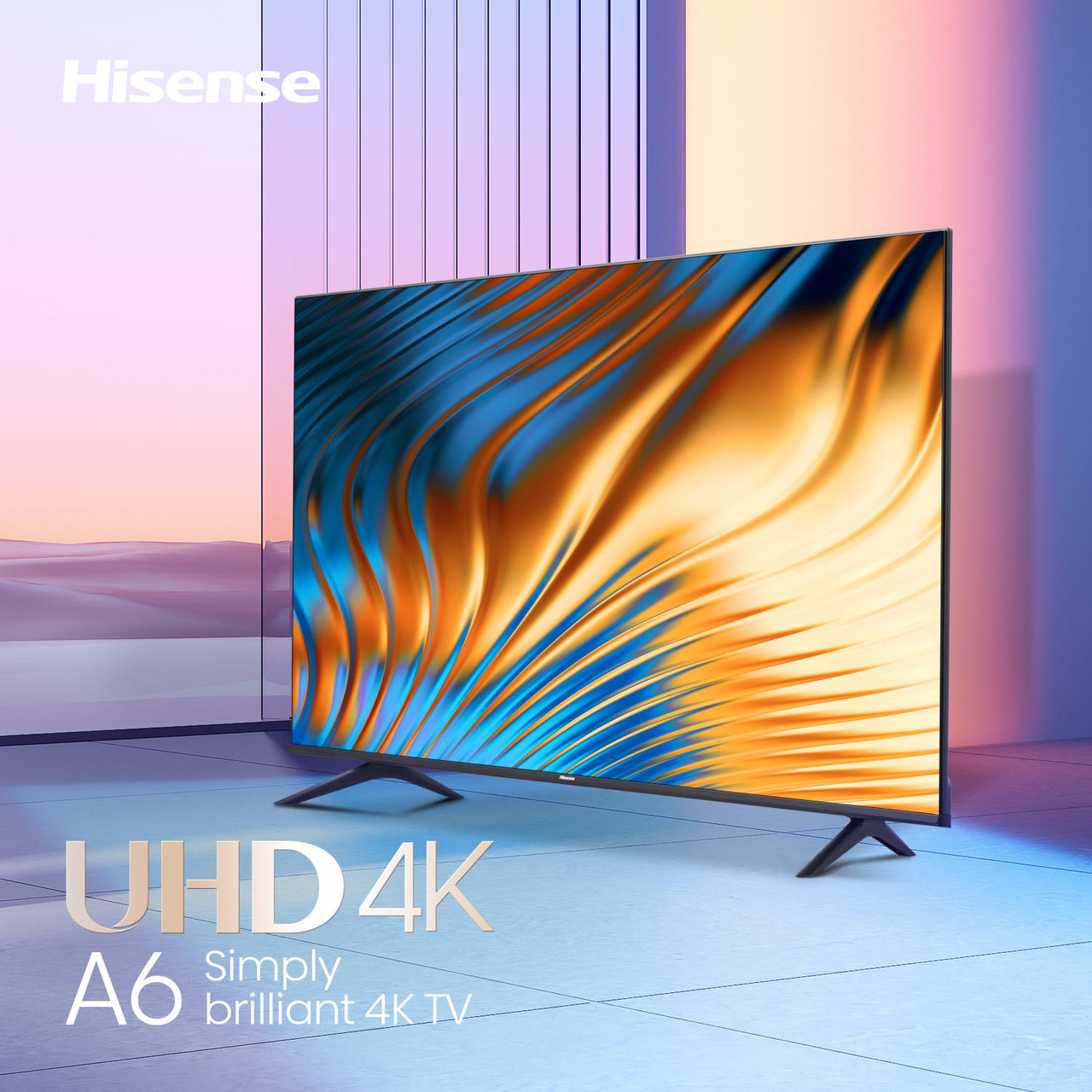 Hisense 65” Class - A6KV Series - 4K UHD LED LCD TV - 65A6KV