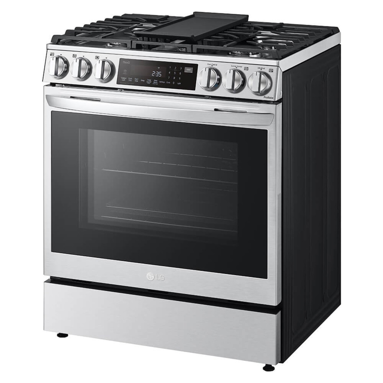 LG 6.3 cu. ft. Slide-In Gas Range WiFi Enabled w/ ProBake Convection - LSGL6335F