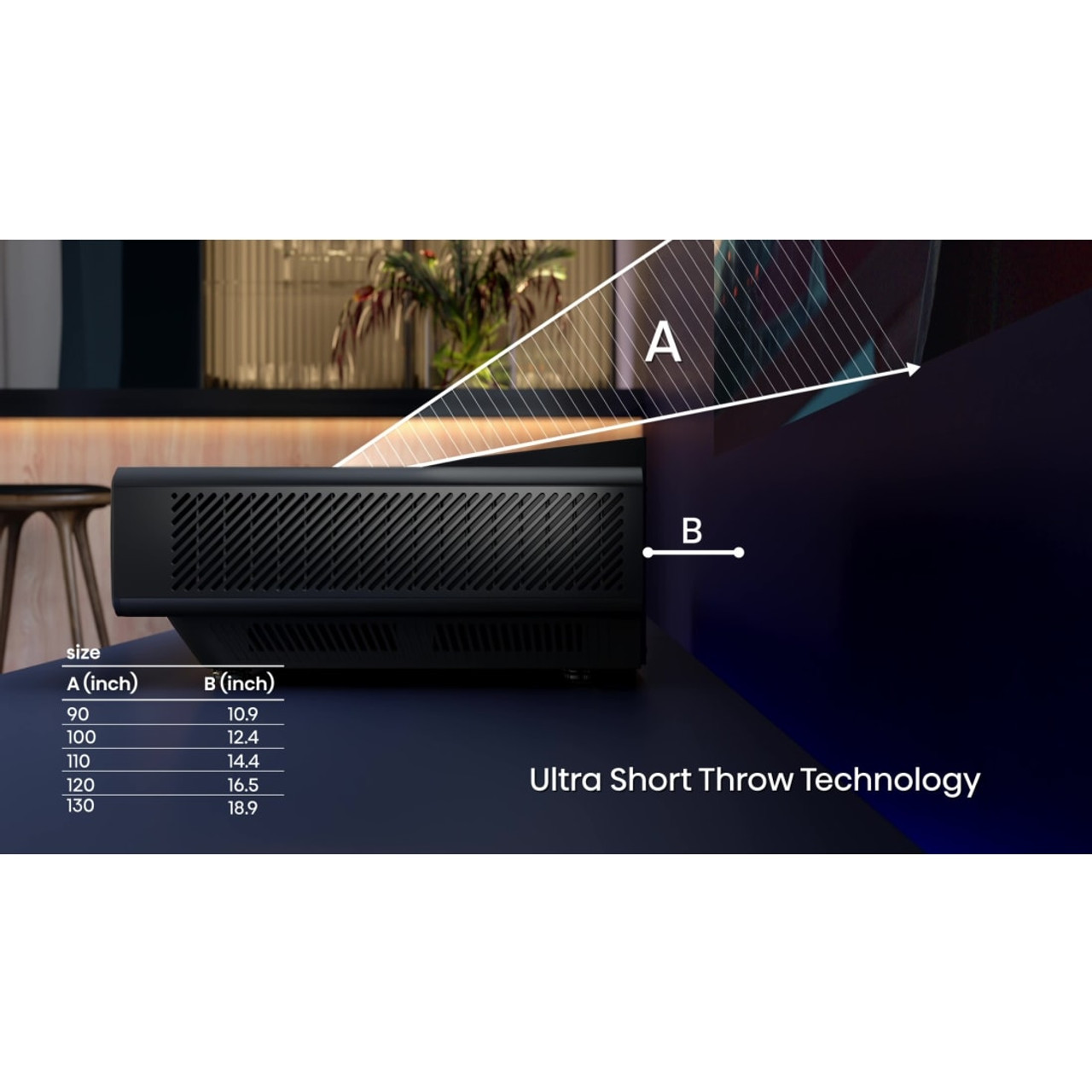 Hisense PX1-PRO 4K HDR Trichroma Laser Cinema Projector - PX1PRO