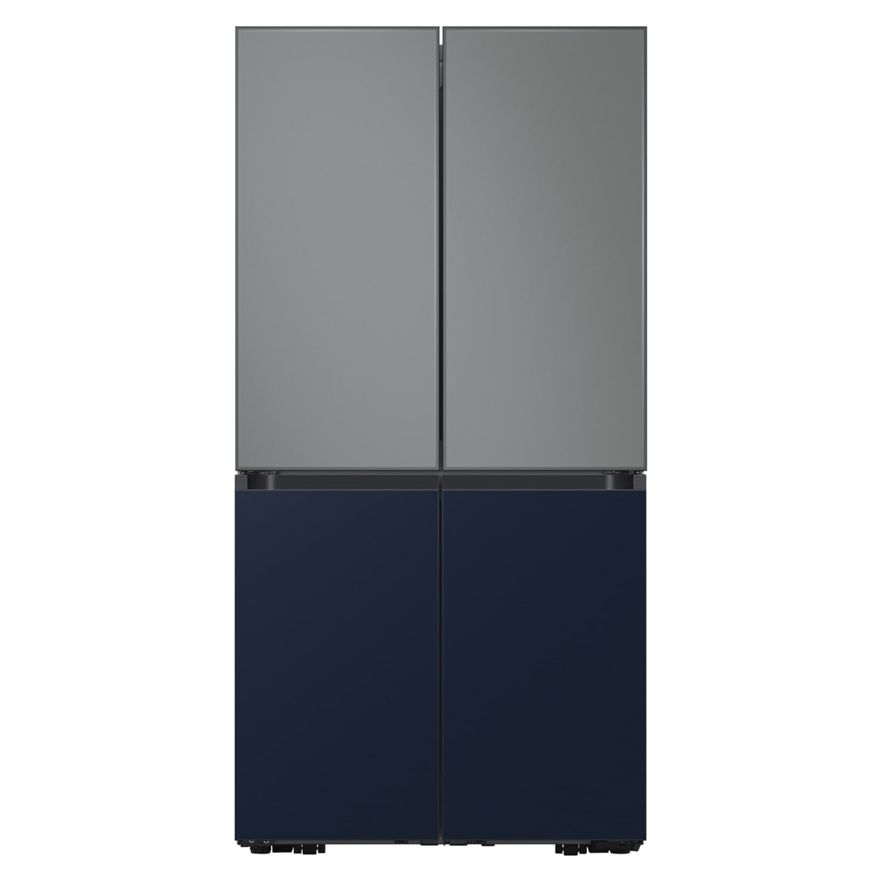 Samsung BESPOKE 4-Door Flex™ Refrigerator Panel in Navy Steel - Bottom Panel