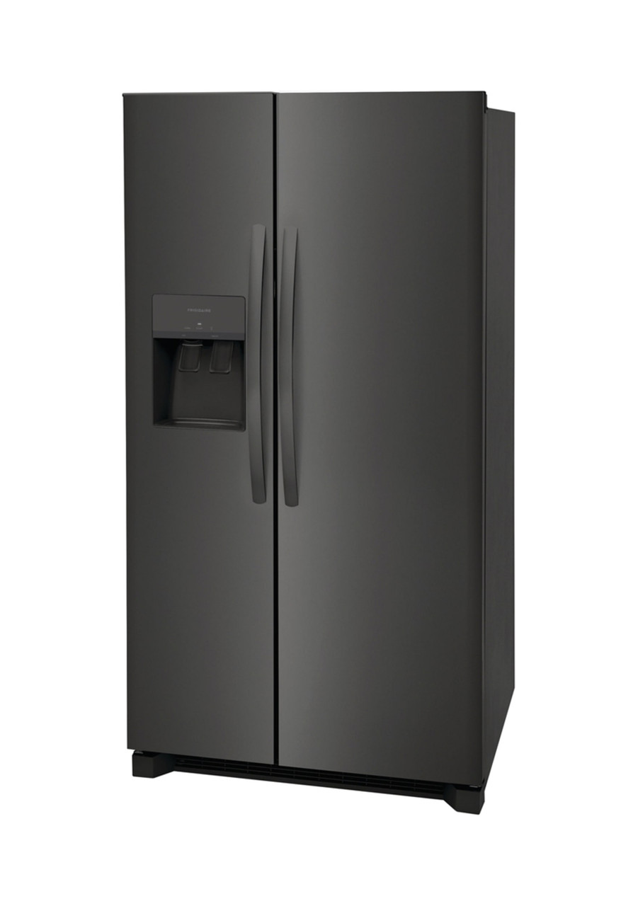 Frigidaire 25.6 cu. ft. 36” Standard Depth Side by Side Refrigerator - FRSS2623AD