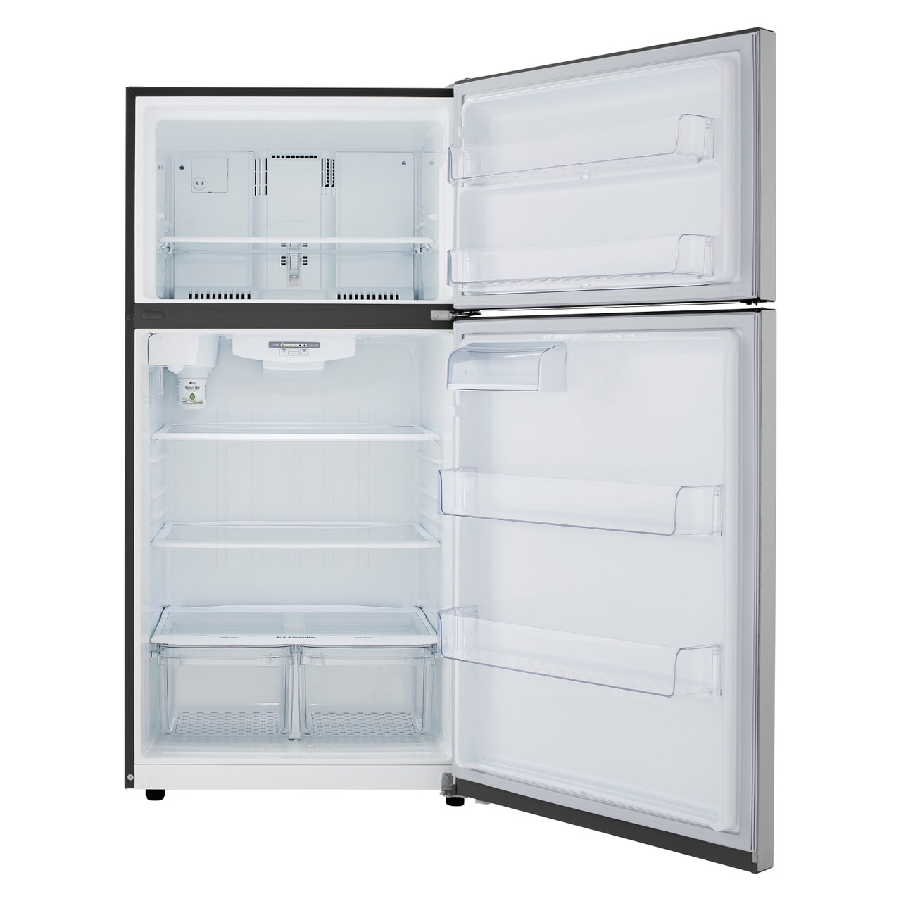 LG 24 cu. ft. Top Freezer Refrigerator - LRTLS2403S