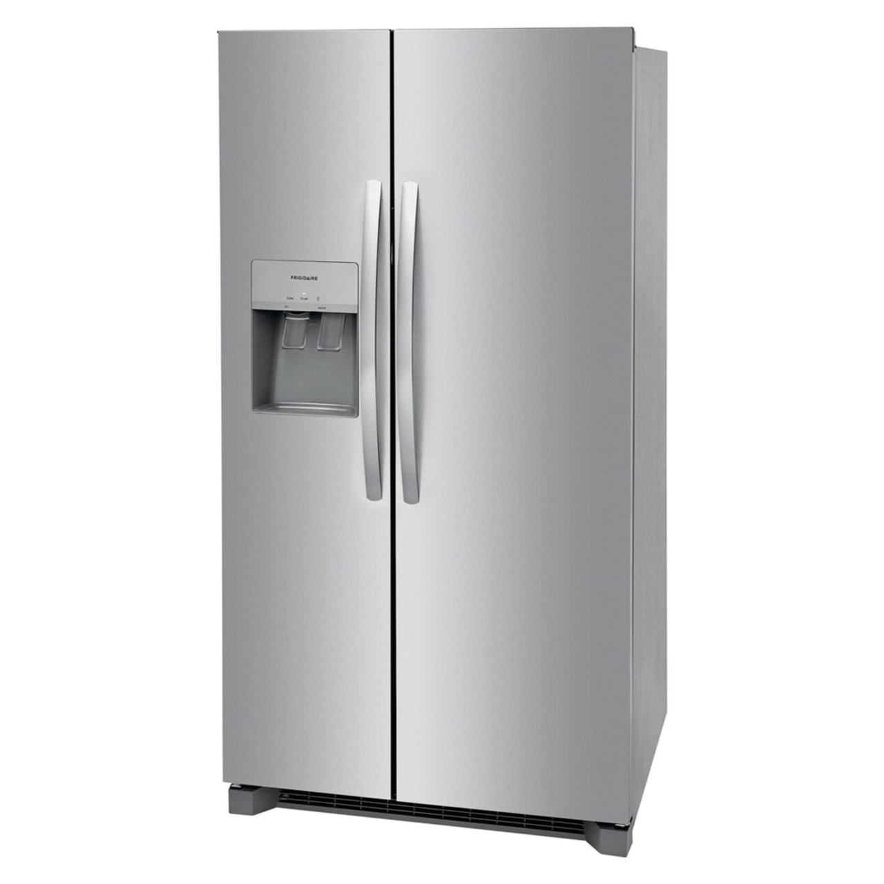 Frigidaire 25.6 cu. ft. 36” Standard Depth Side by Side Refrigerator - FRSS2623AS