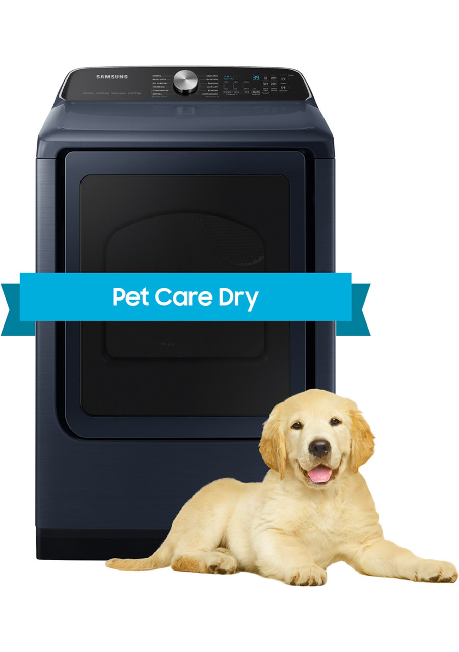 Samsung 7.4 cu. ft. Smart Electric Dryer with Pet Care Dry and Steam Sanitize+ - DVE54CG7150D