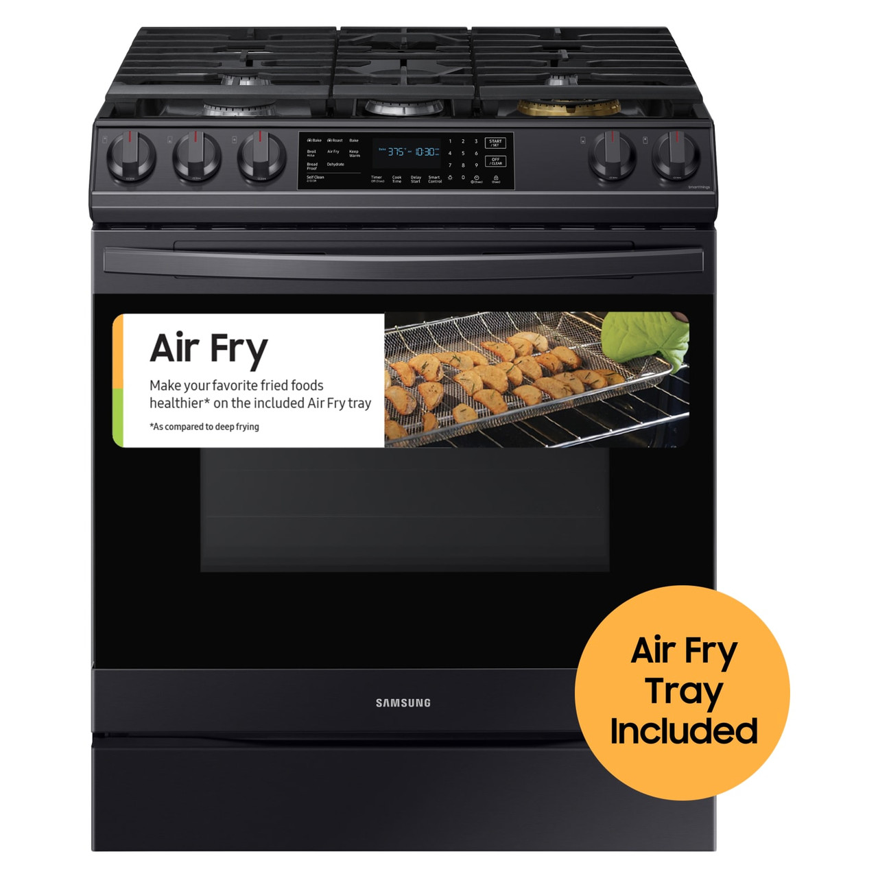 Buy Samsung 6.0 cu. ft. Gas Range with Air Fry - NX60T8511SG