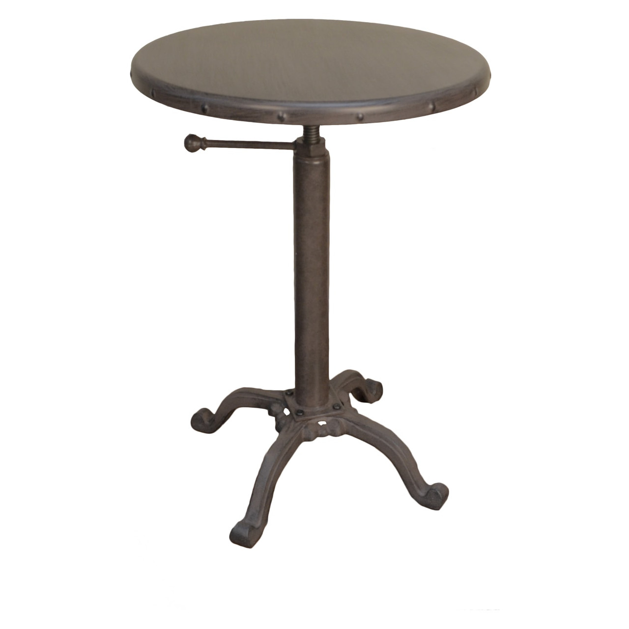 Irene Adjustable Vintage Table, Industrial