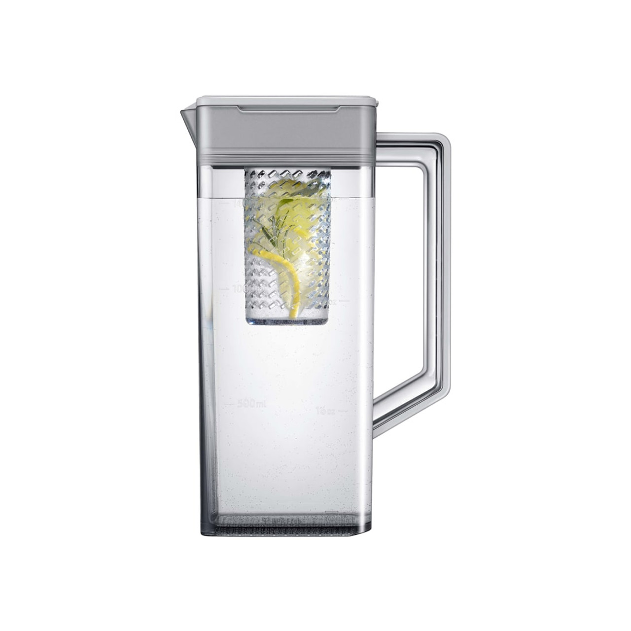 Samsung Bespoke Counter Depth 4-Door French Door Refrigerator (23 cu. ft.) with Family Hub White Glass - RF23BB890012