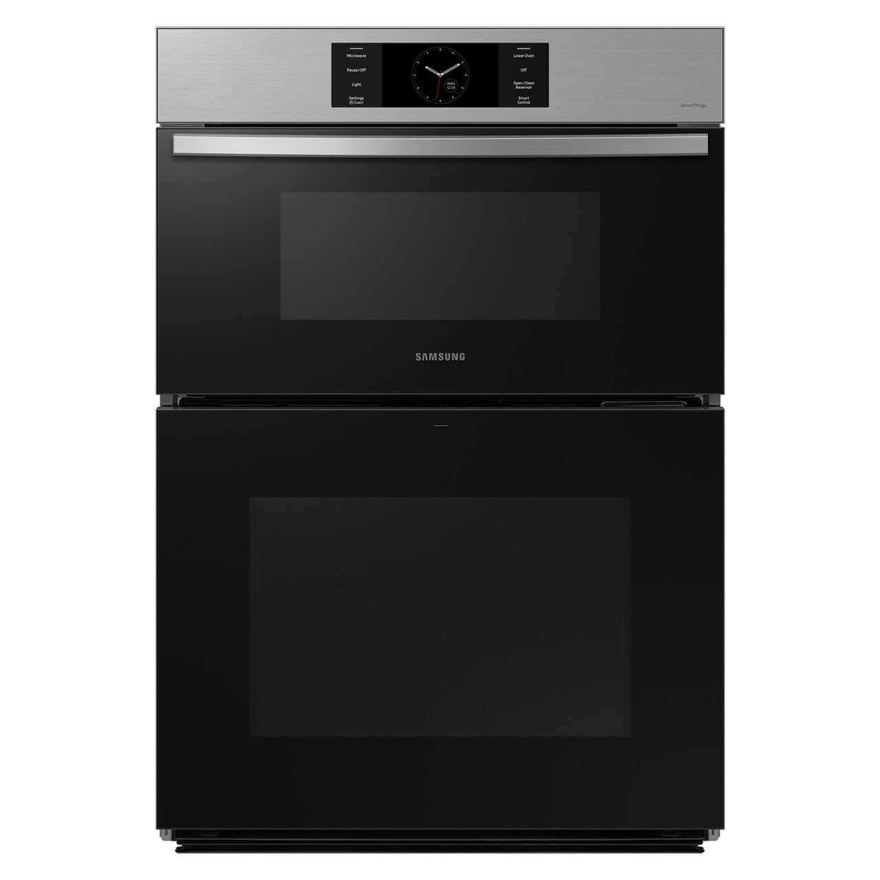 Samsung Bespoke 30” Microwave Combination Wall Oven with Flex Duo Stainless Steel - NQ70CG700DSR