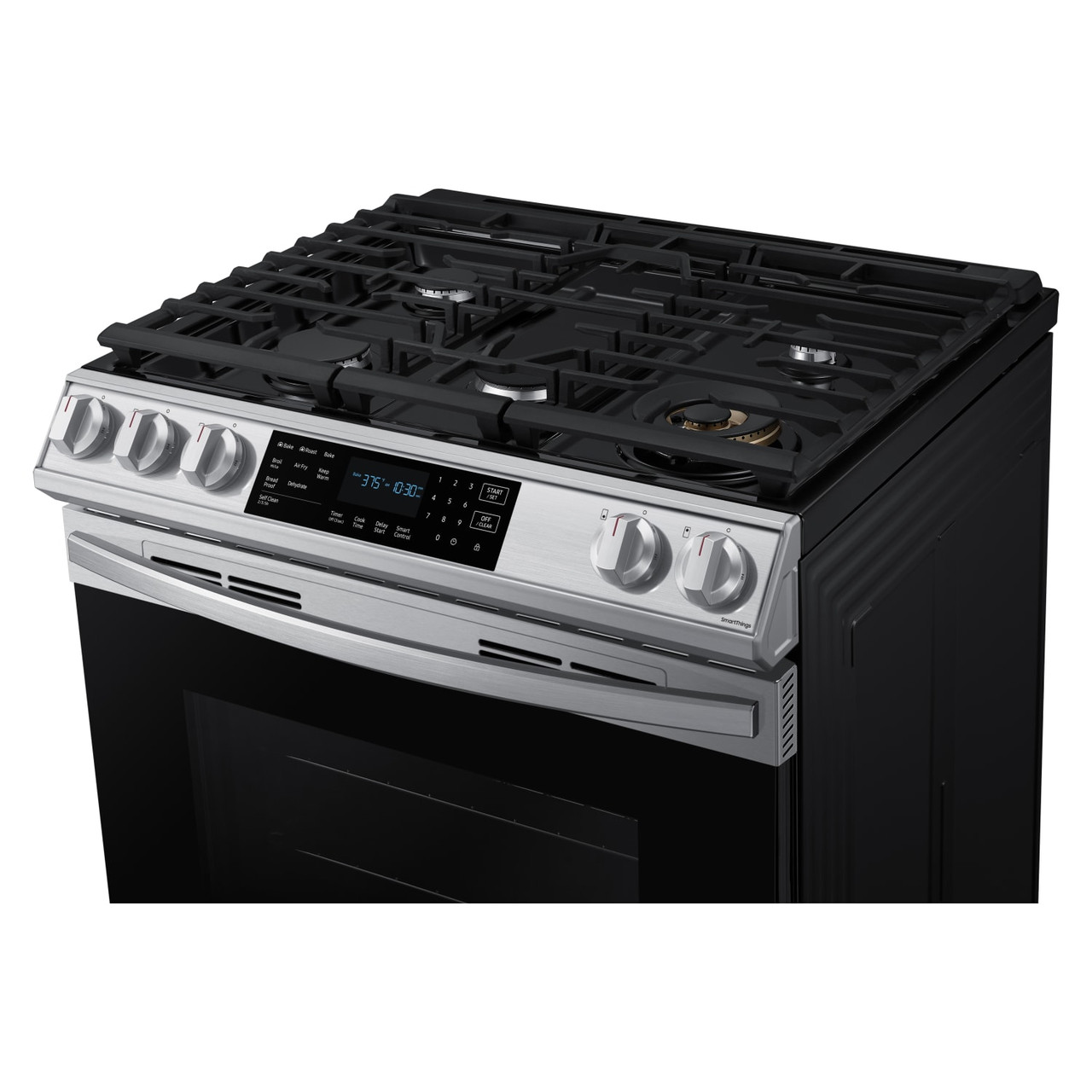 Samsung Front Control Slide-in Gas Range with Air Fry - NX60T8511SS