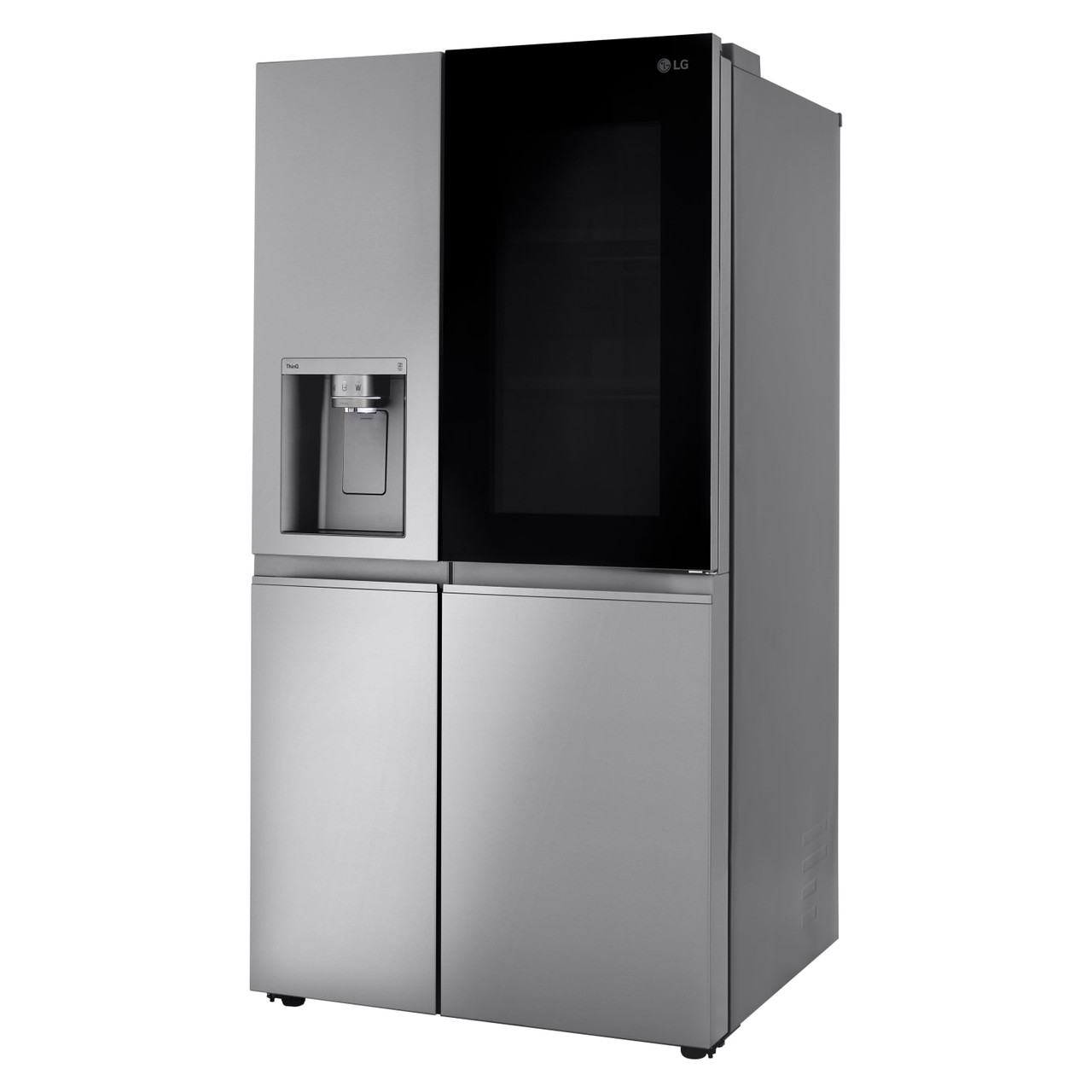 LG 27 cu.ft. Side by Side Instaview Refrigerator - LRSOS2706S