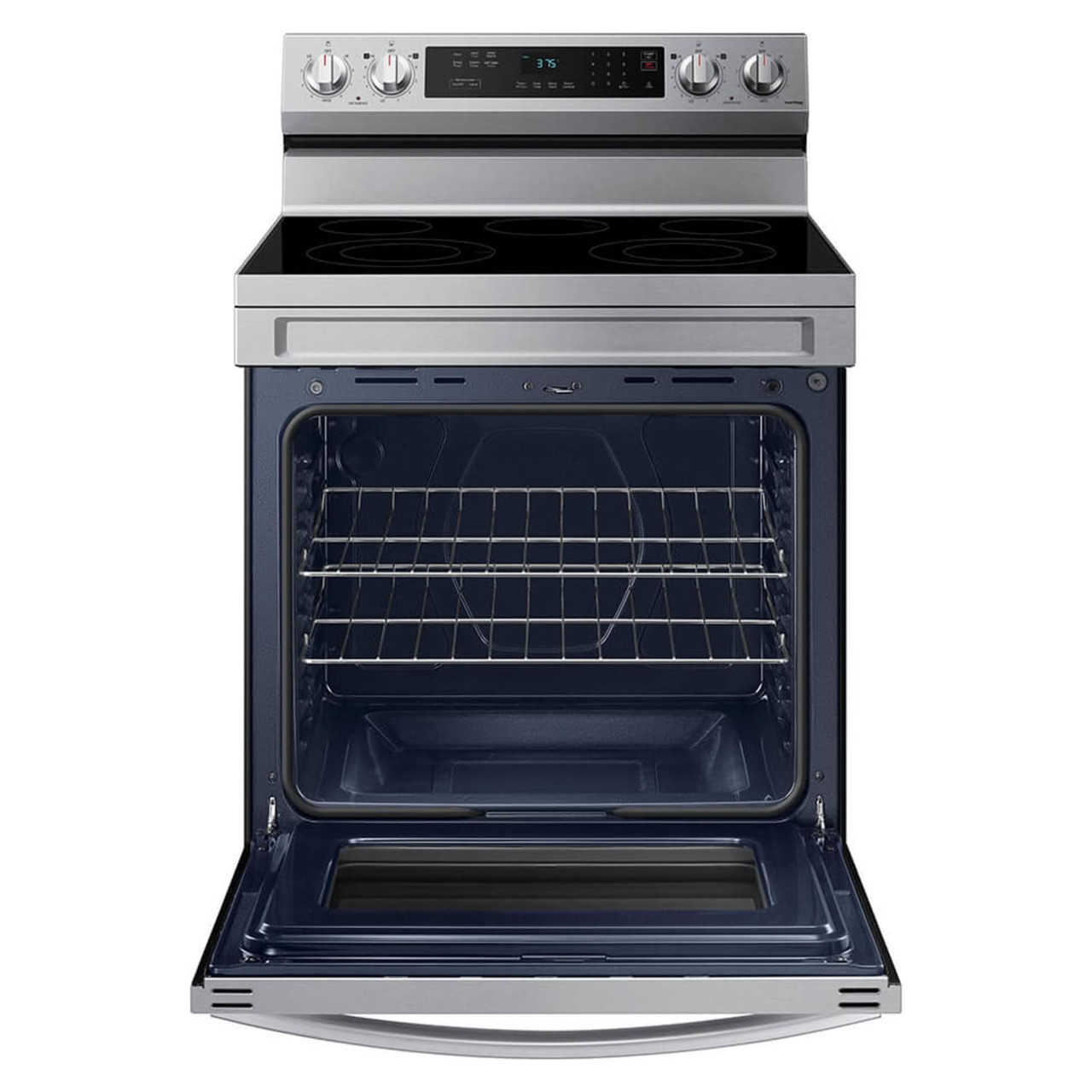 Samsung 6.3 cu. ft. Smart Freestanding Electric Range with Rapid Boil & Self Clean - NE63A6311SS