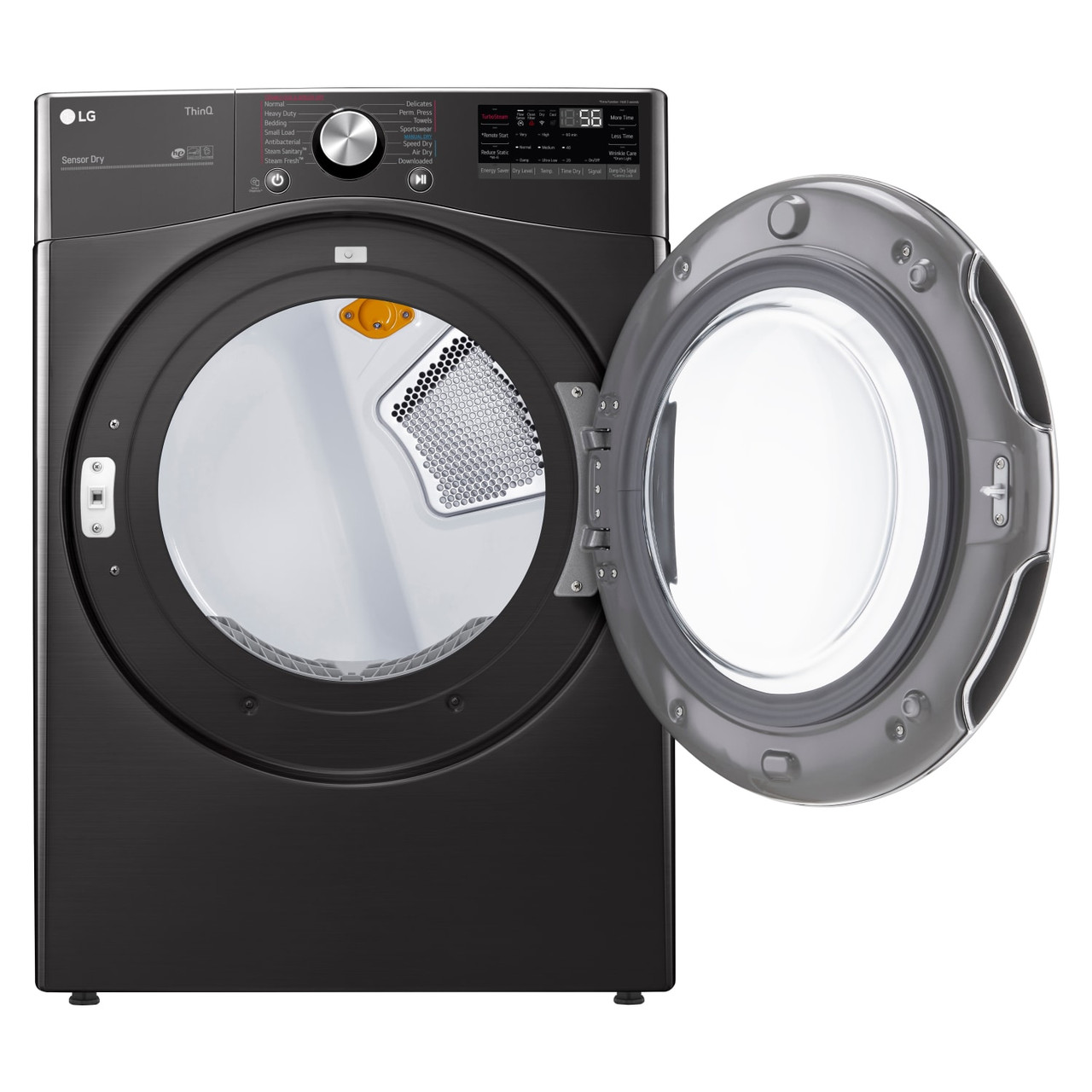 LG 7.4 cu. ft. Electric Dryer Front Load w/ Turbo Steam - DLEX4200B