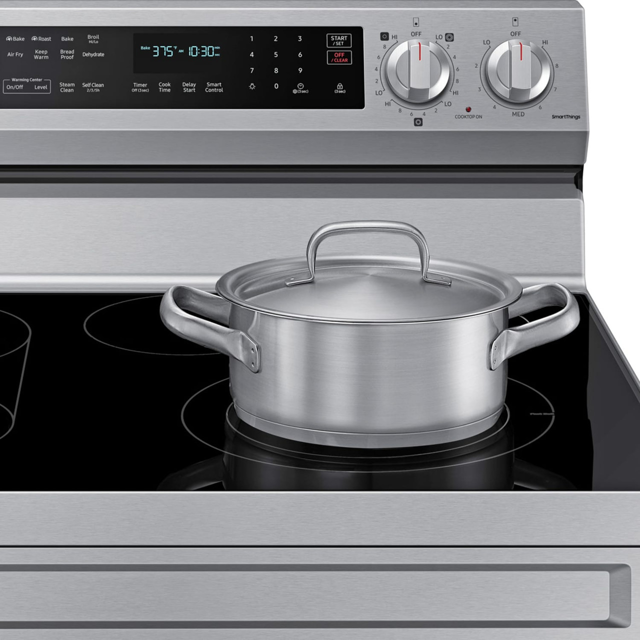 Samsung 6.3 cu. ft. Smart Freestanding Electric Range - NE63A6711SS