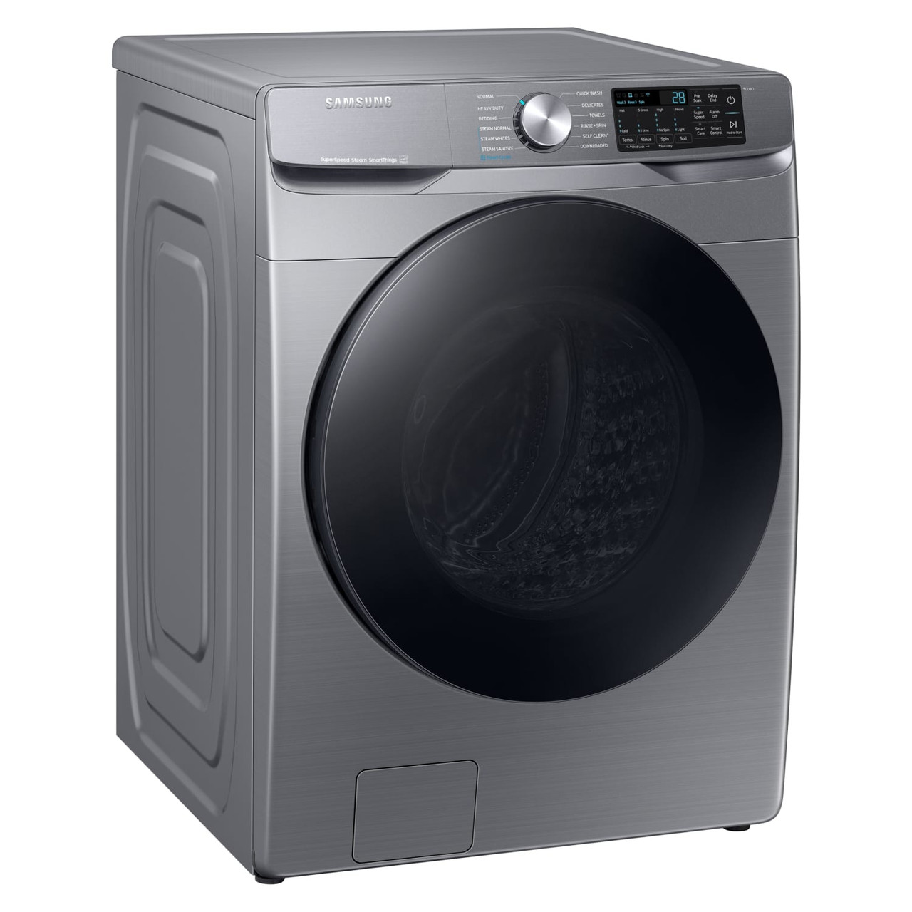 Samsung 4.5 Cu. Ft. Front Load Washer with Super Speed Wash in Platinum - WF45B6300AP