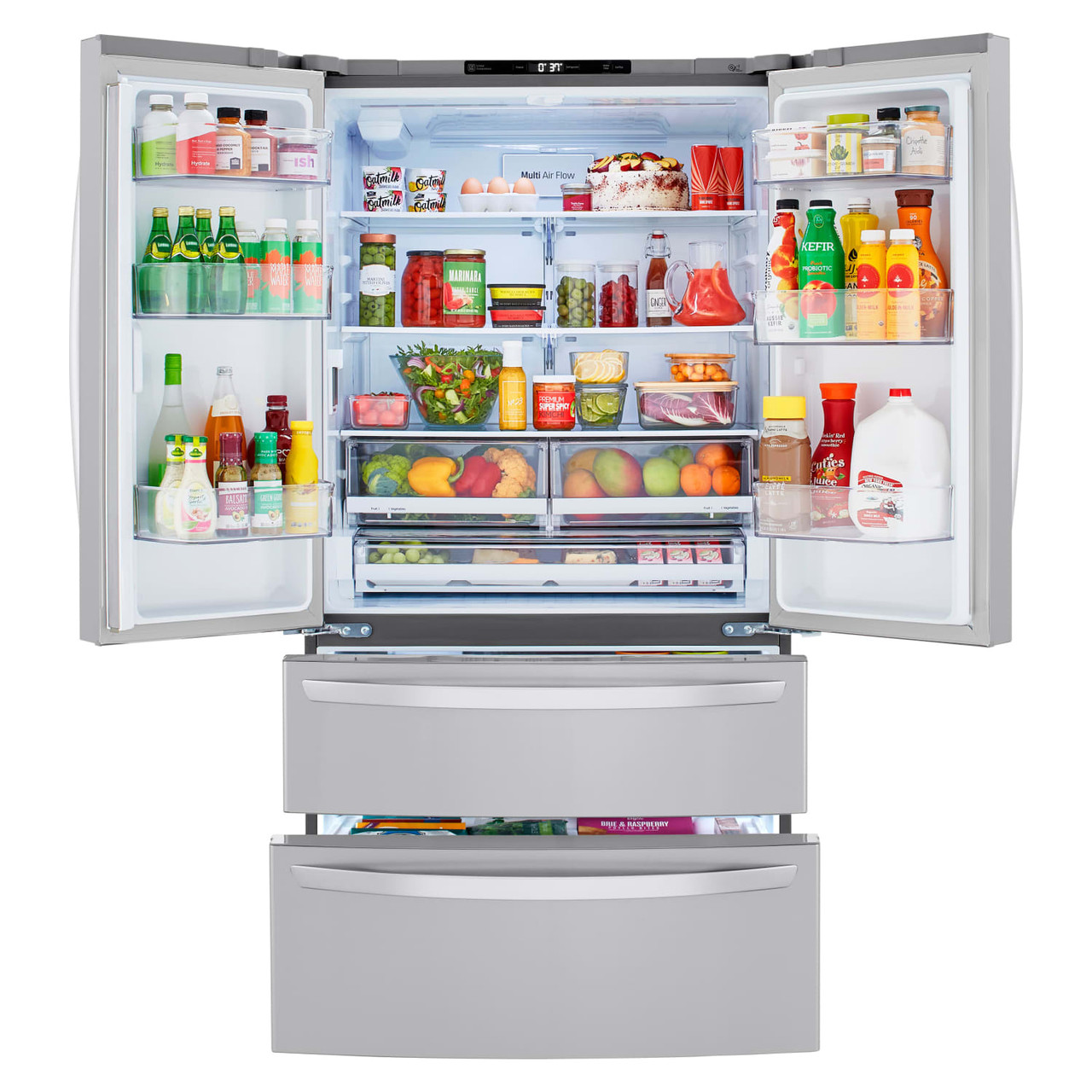 LG 27 cu. ft. French Door Refrigerator - LMWS27626S