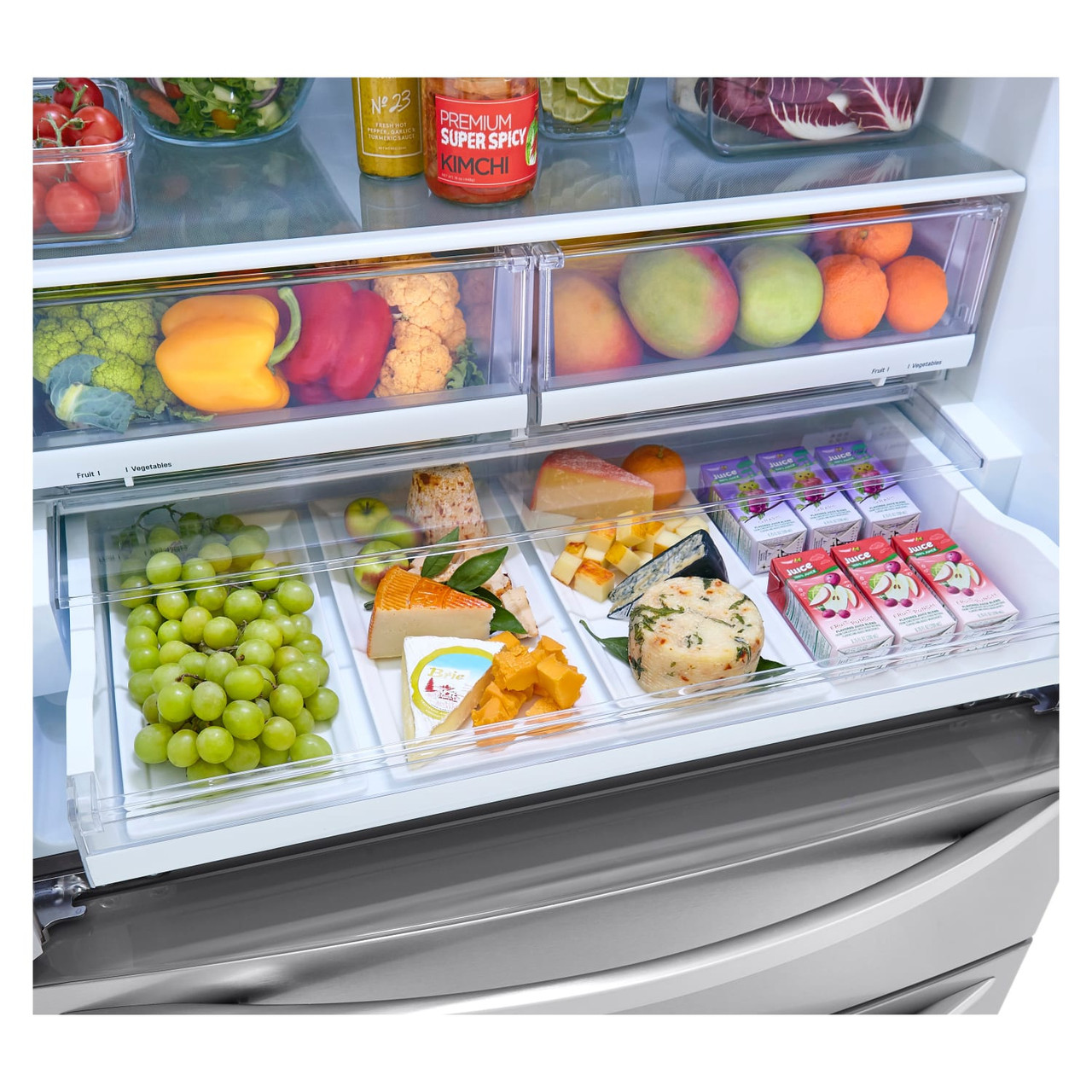 LG 27 cu. ft. French Door Refrigerator - LMWS27626S