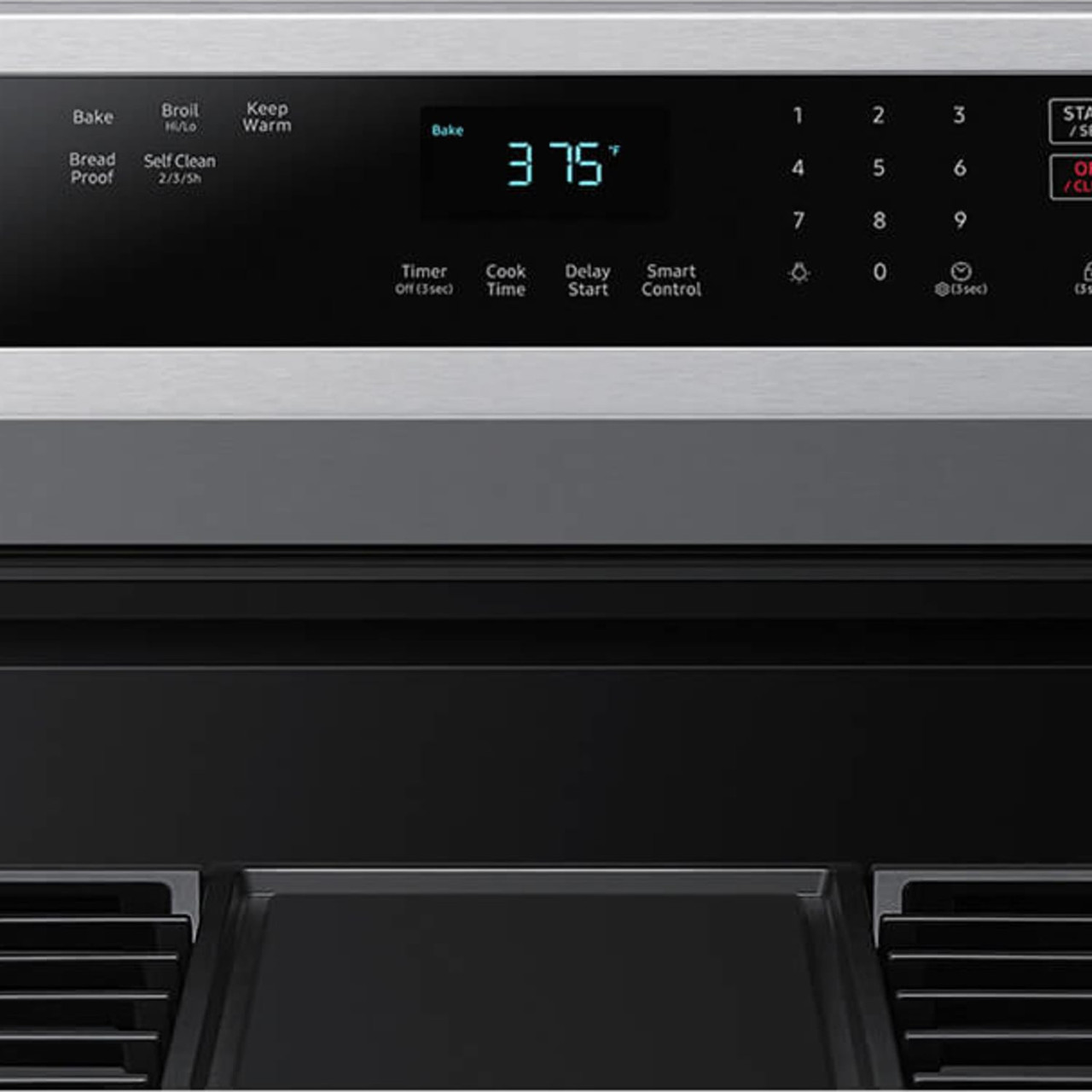 Samsung 6.0 cu. ft. Smart Freestanding Gas Range w/18K BTU Dual Ring Power Burner - NX60A6311SS