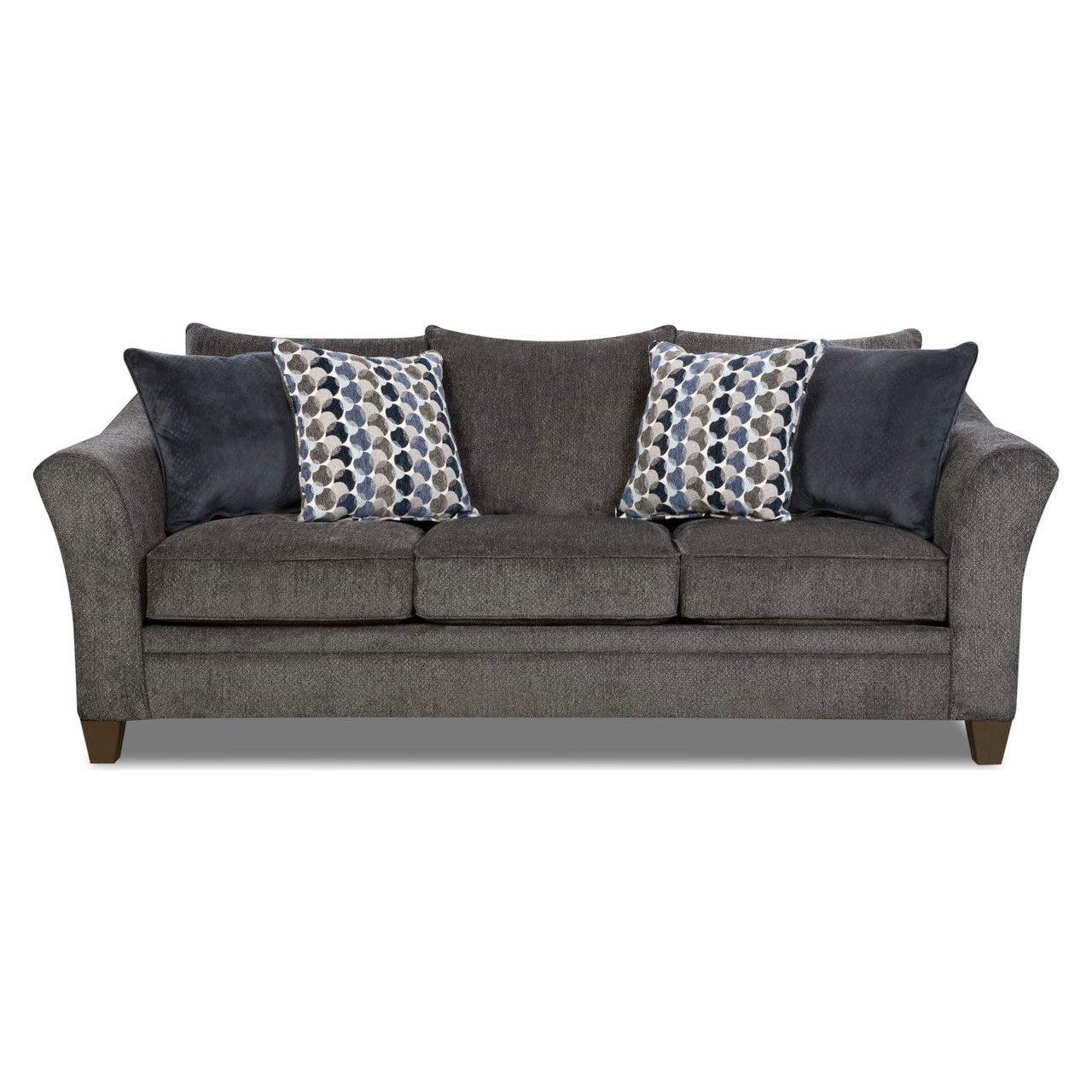 Acadia Slate 2pc Set - Sofa & Loveseat