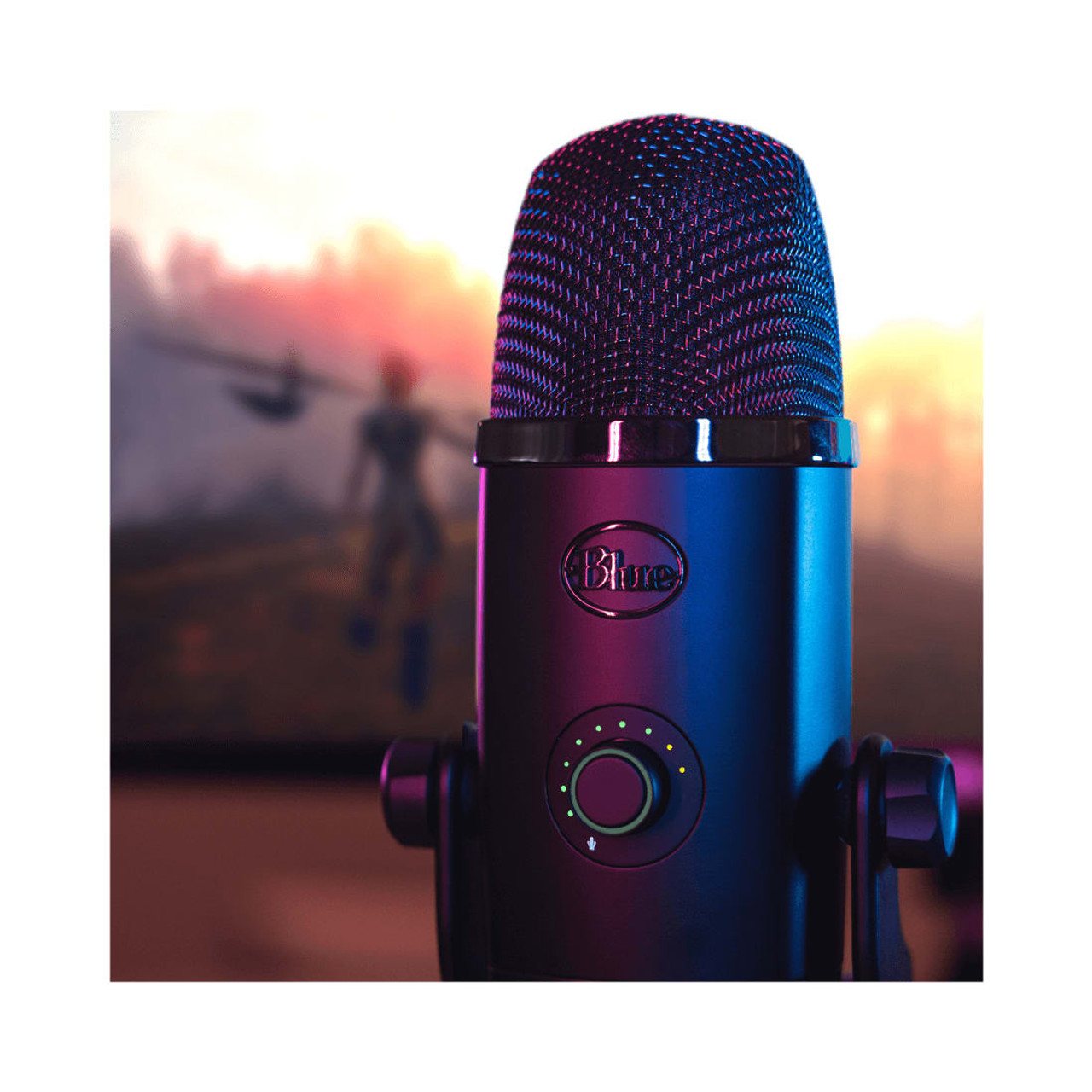 Logitech - Blue Yeti Professional Blackout Edition USB Condenser Microphone - 988000100