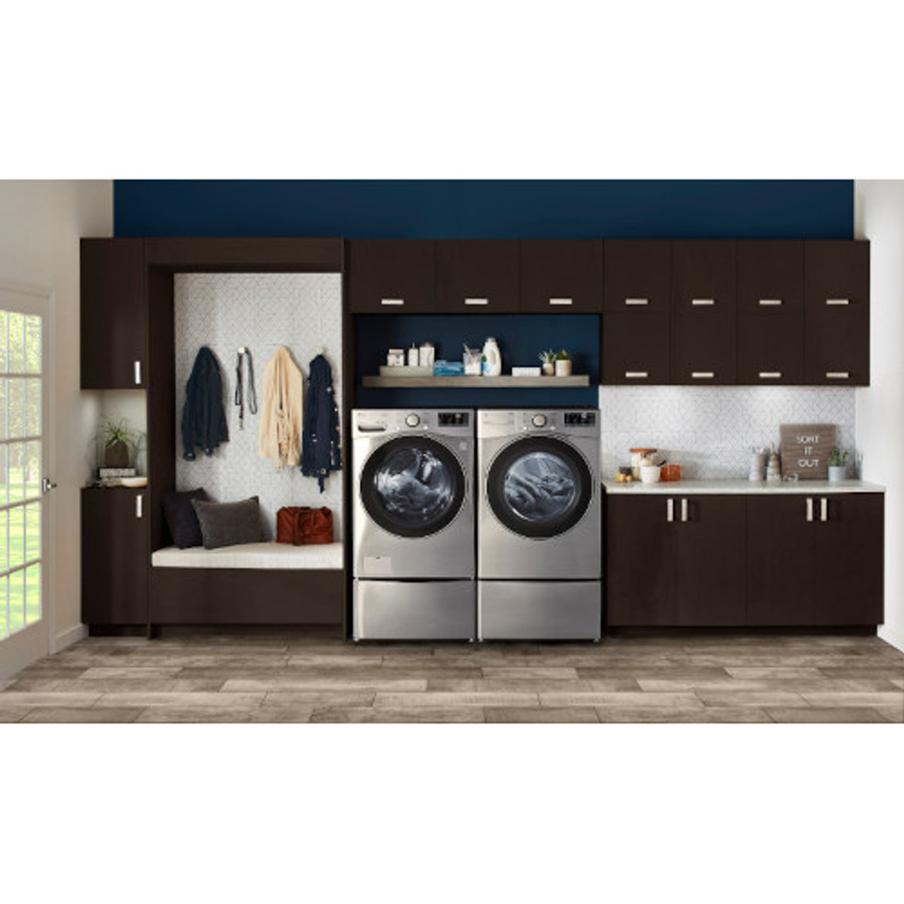 LG 7.4 cu. ft. Smart wi-fi Enabled Front Load Gas Dryer with Built-In Intelligence