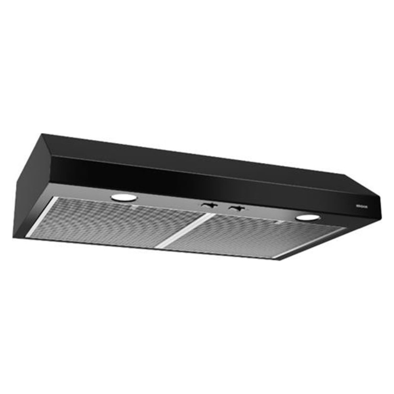 Broan® Glacier 30” 250 CFM Range Hood - Black - BCSD130BL