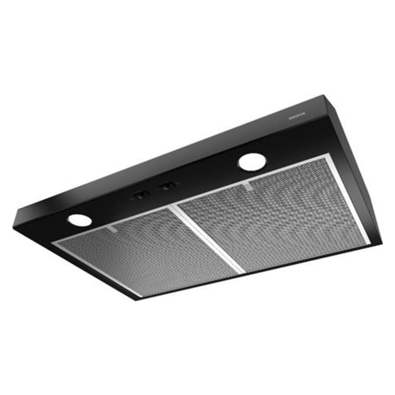 Broan® Glacier 30” 250 CFM Range Hood - Black - BCSD130BL