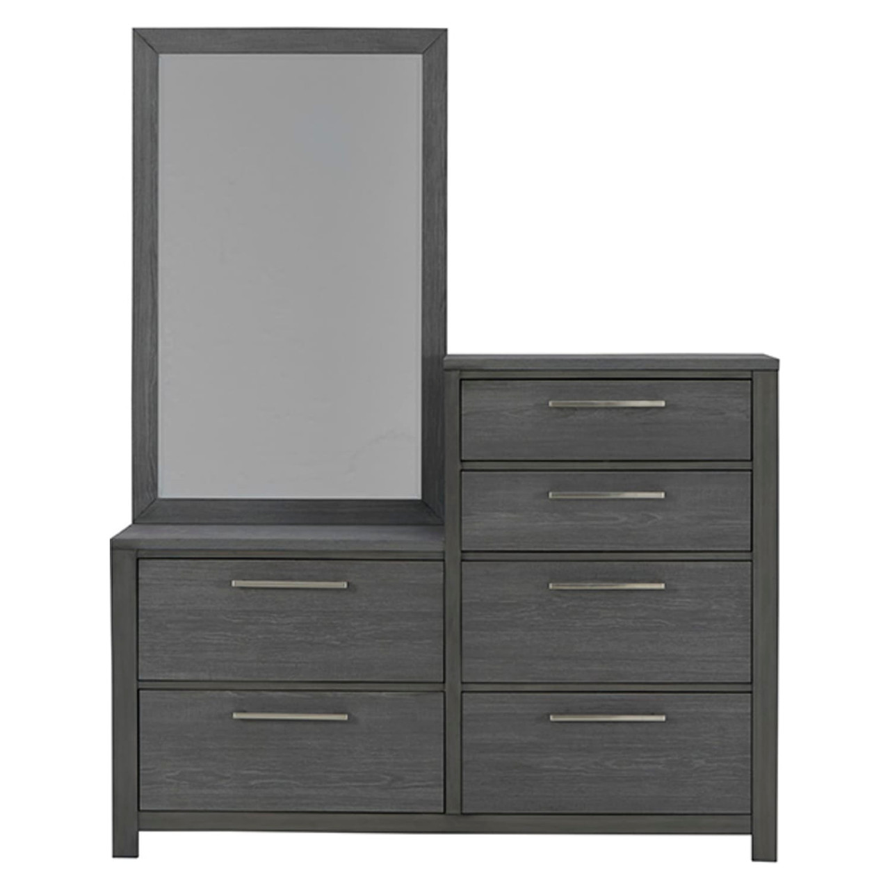 Westpoint Collection Weathered Gray Solid Wood Full Bedroom Set