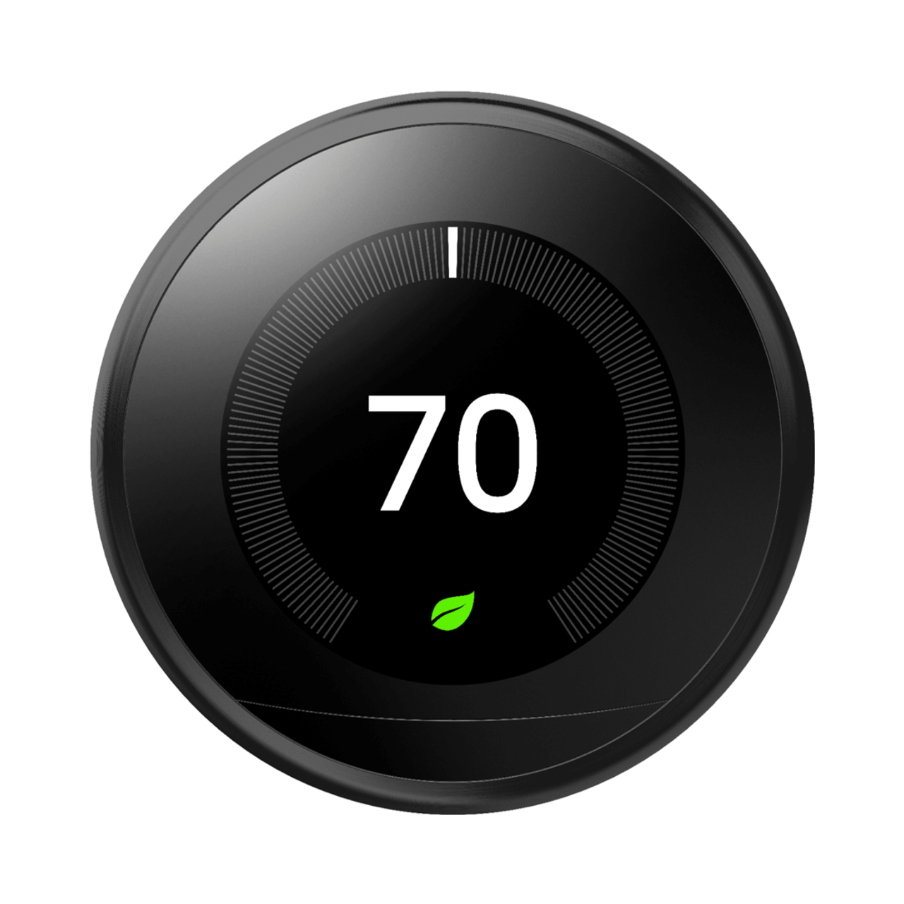 Google Nest Learning Thermostat - Mirror Black