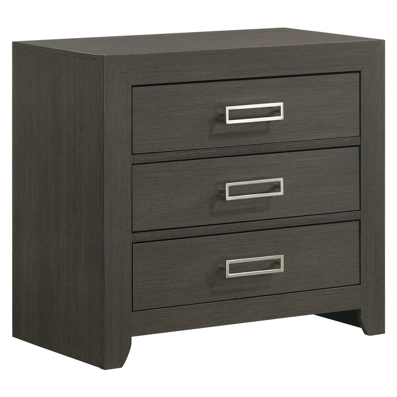 Rhapsody Collection Gray Nightstand