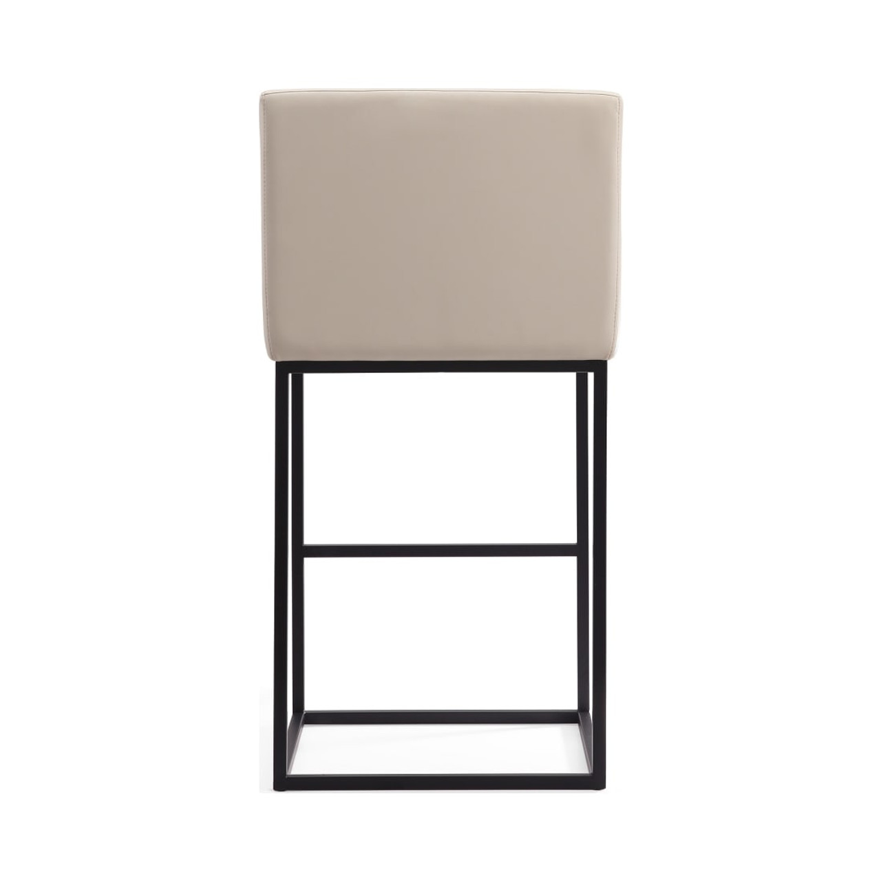 Ambassador Barstool in Cream and Black