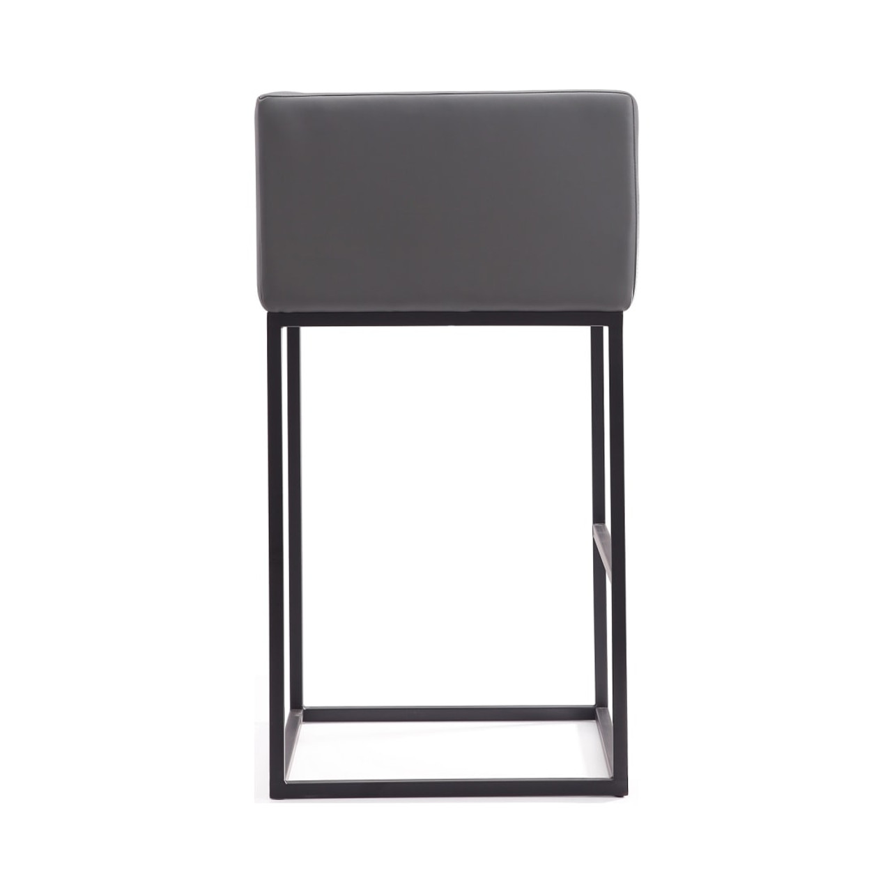Embassy Barstool in Gray and Black (Set of 3)