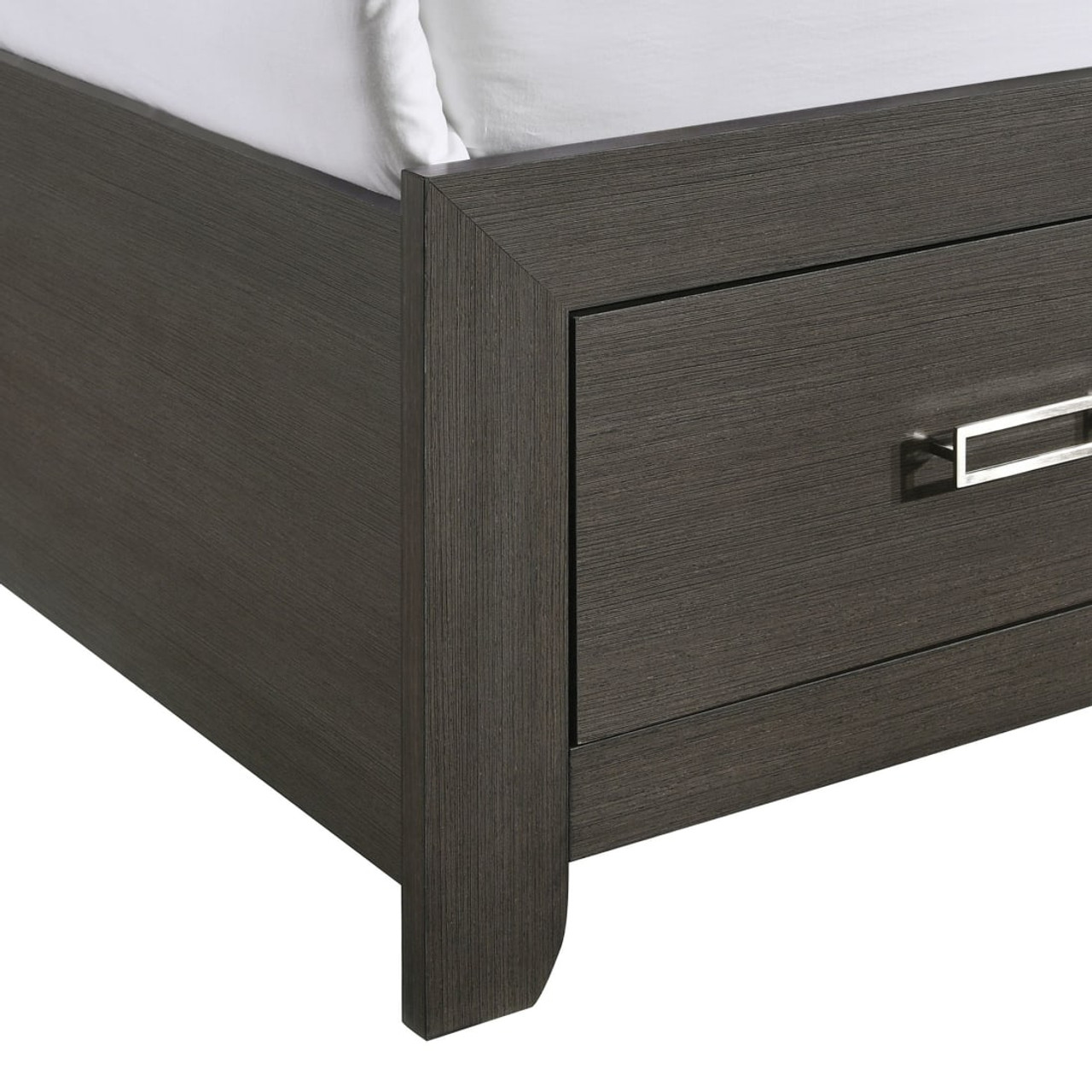 Rhapsody Collection Gray King Bed