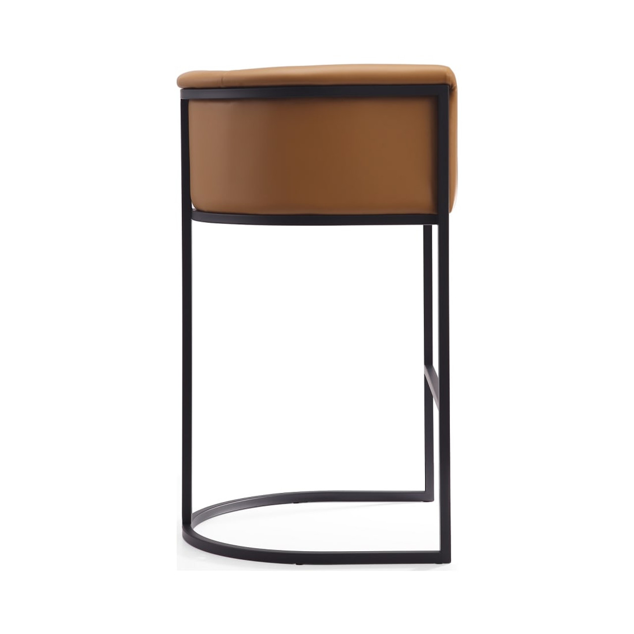 Cosmopolitan Barstool in Camel and Black