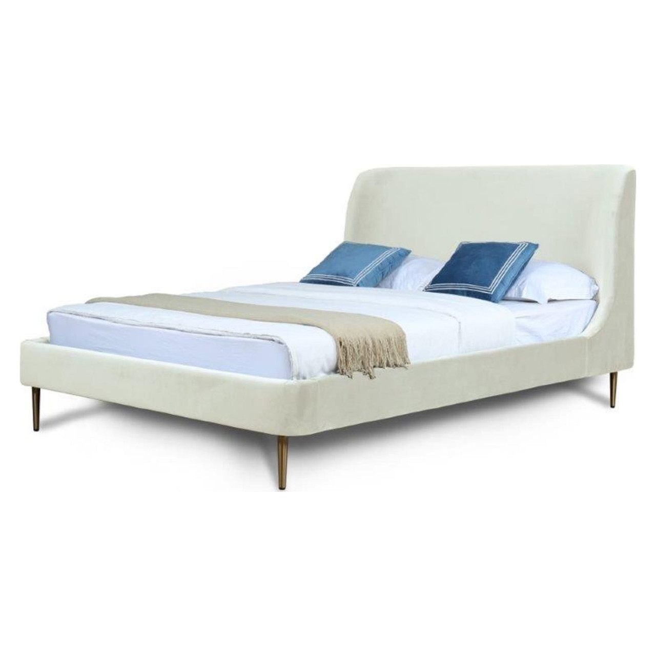 Heather Full-Size Bed in Cream