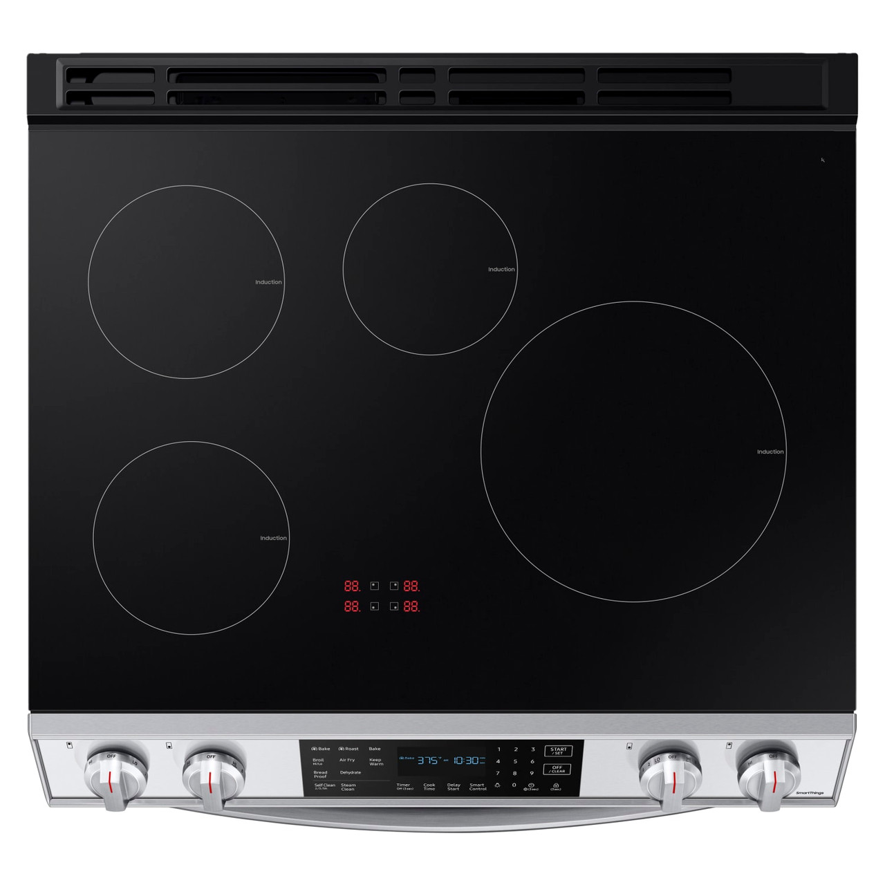 Samsung 6.3 cu. ft. Slide-In Induction Range with Air Fry - NE63B8611SS