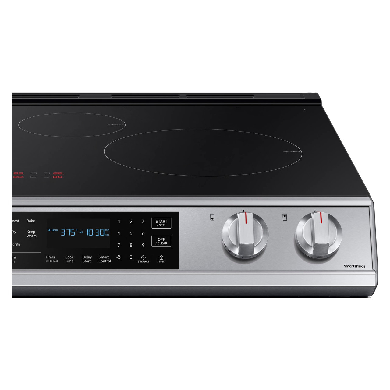 Samsung 6.3 cu. ft. Slide-In Induction Range with Air Fry - NE63B8611SS