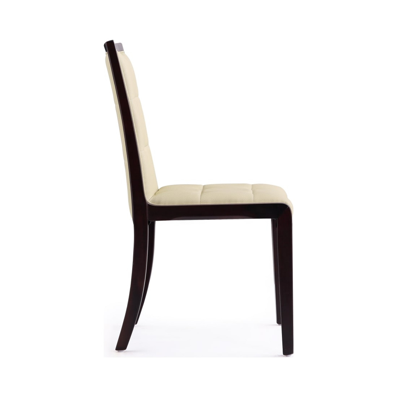 Executor Dining Chairs (Set of Two) in Cream and Walnut