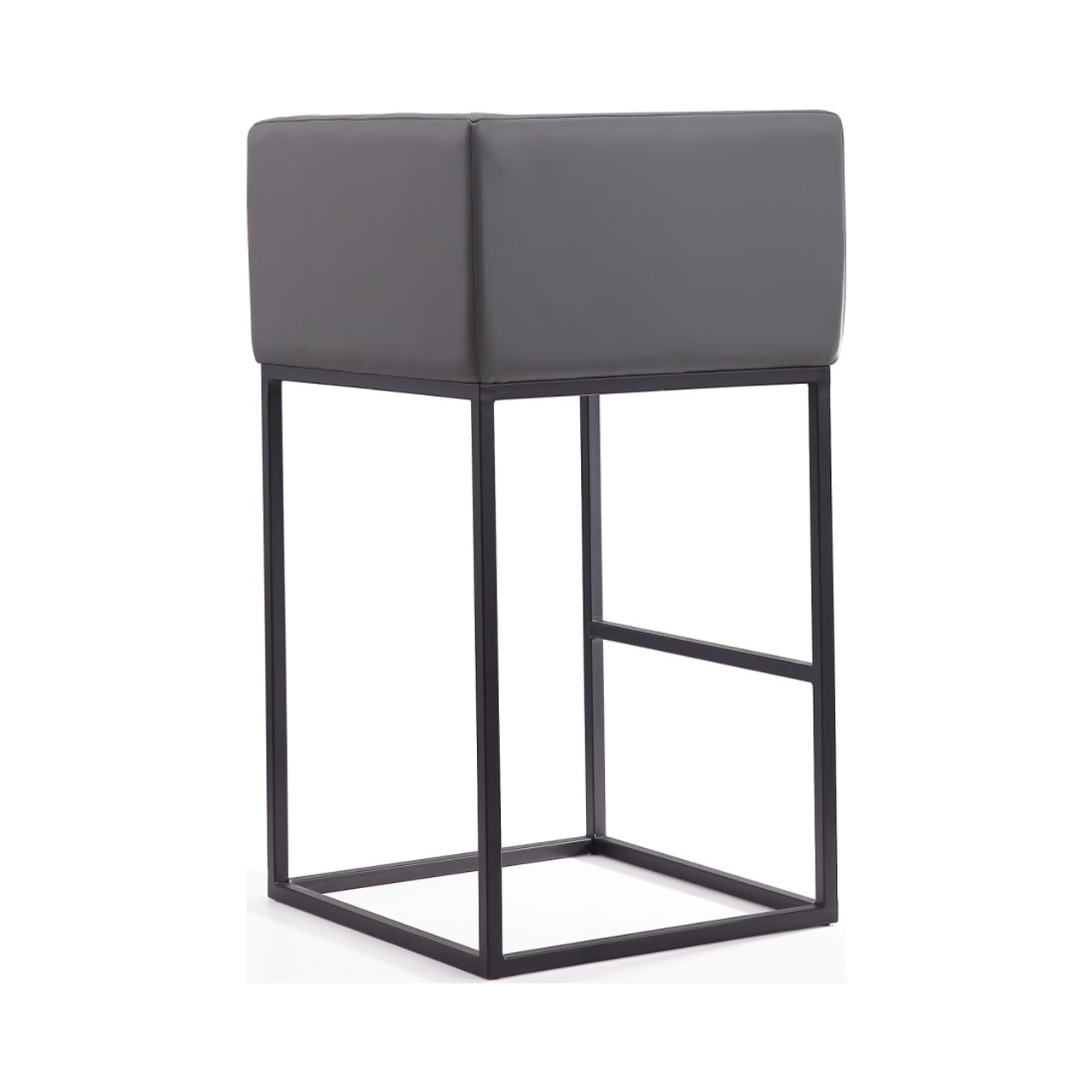 Embassy Barstool in Gray and Black