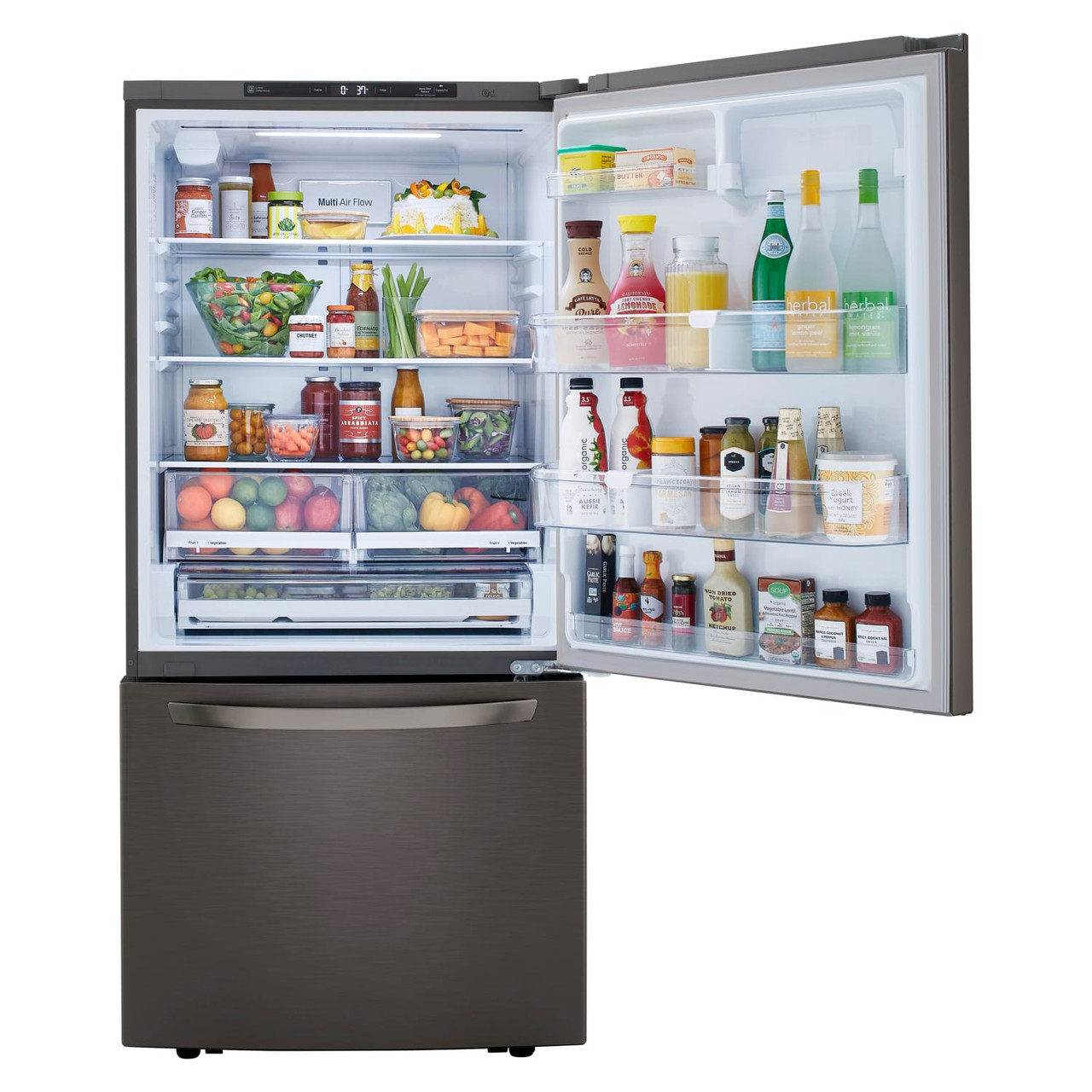 LG 26 cu. ft. Bottom Freezer Refrigerator - LRDCS2603D