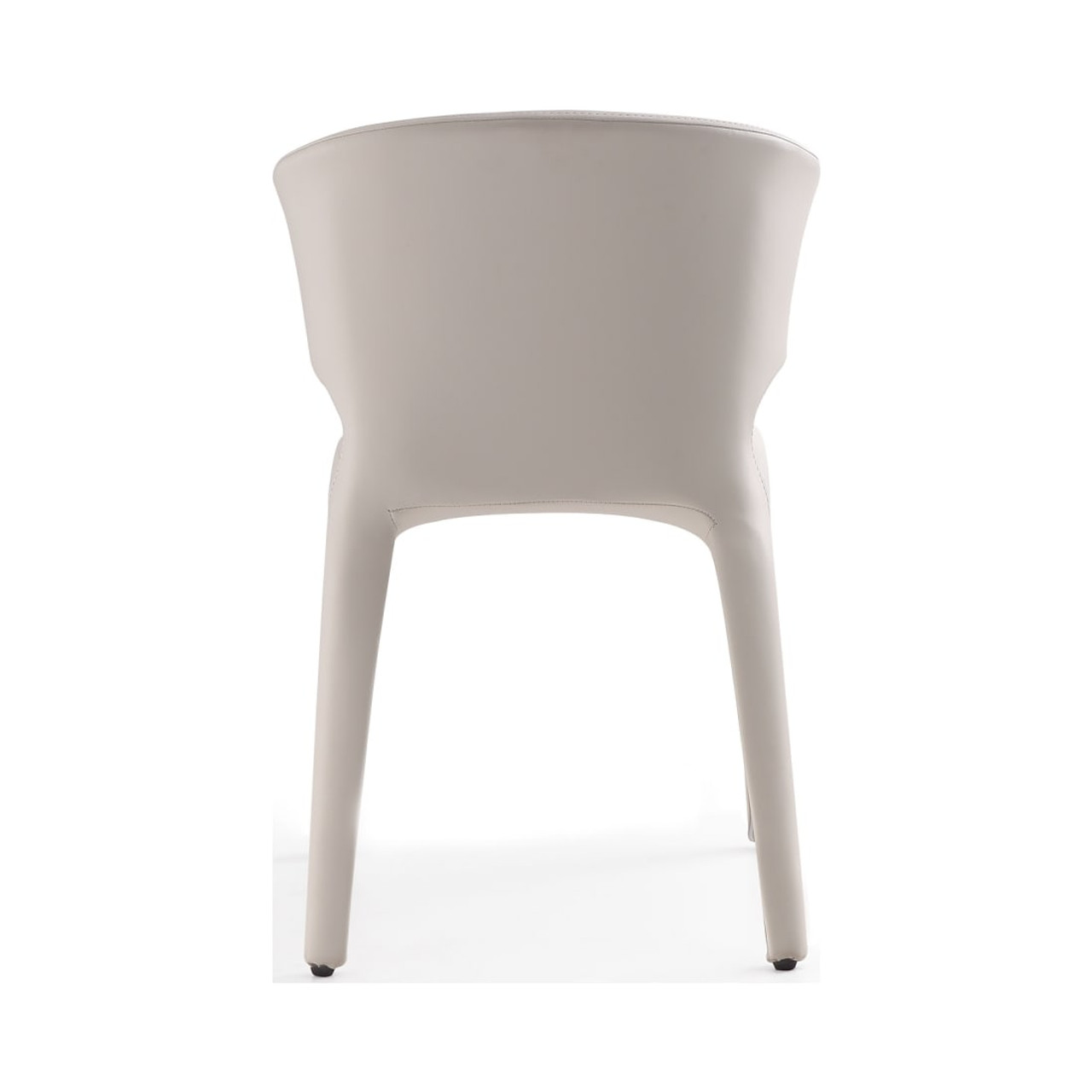 Conrad Leather Dining Chair in Cream (Set of 2)