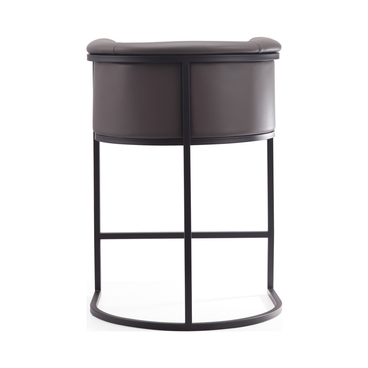 Cosmopolitan Counter Stool in Pebble and Black (Set of 2)