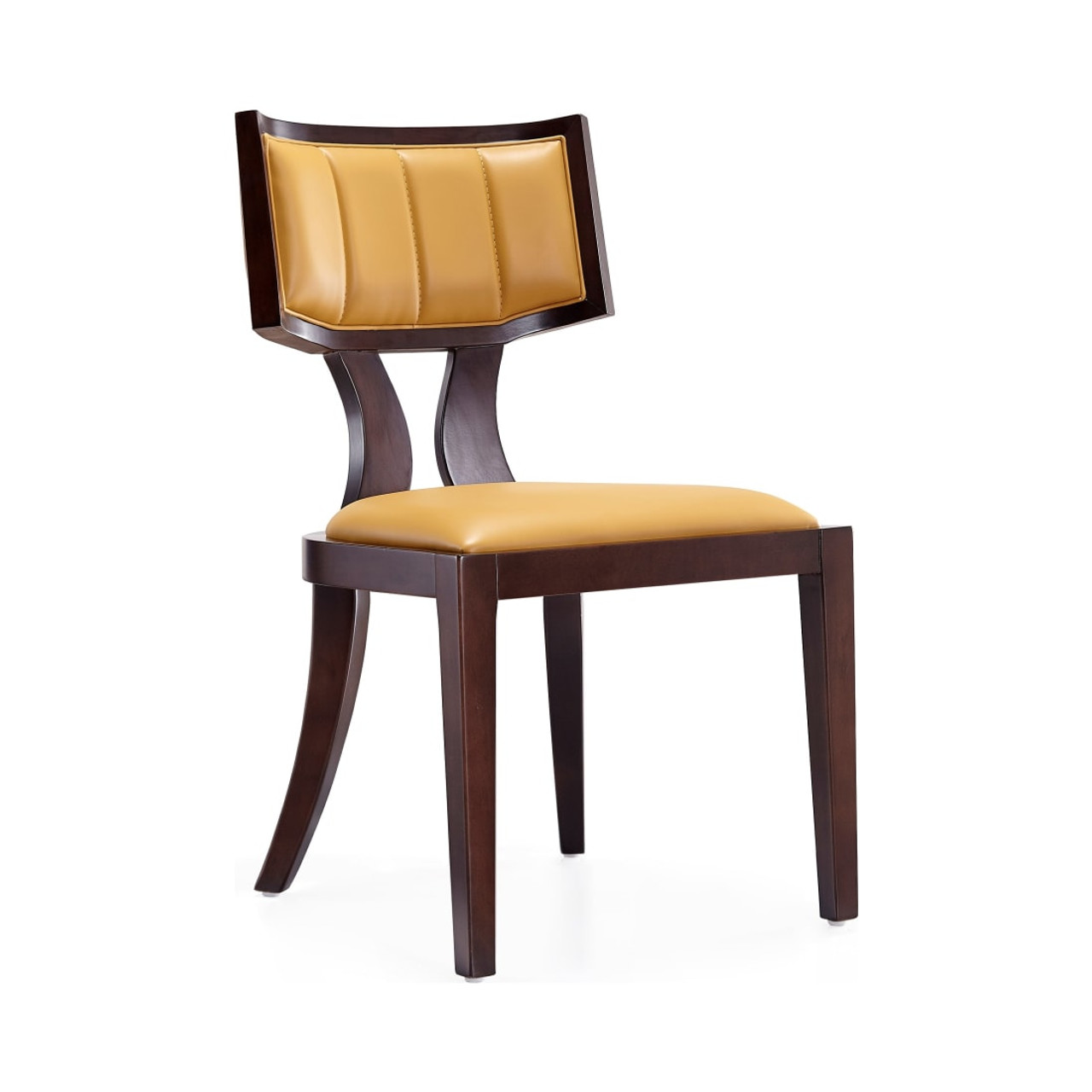 Pulitzer Dining Chair (Set of Two) in Camel and Walnut