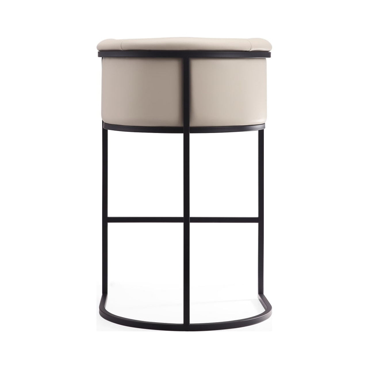 Cosmopolitan Barstool in Cream and Black (Set of 3)