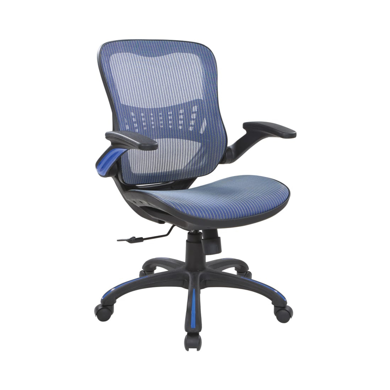 Mesh Seat and Back Manager’s Chair in Blue Mesh