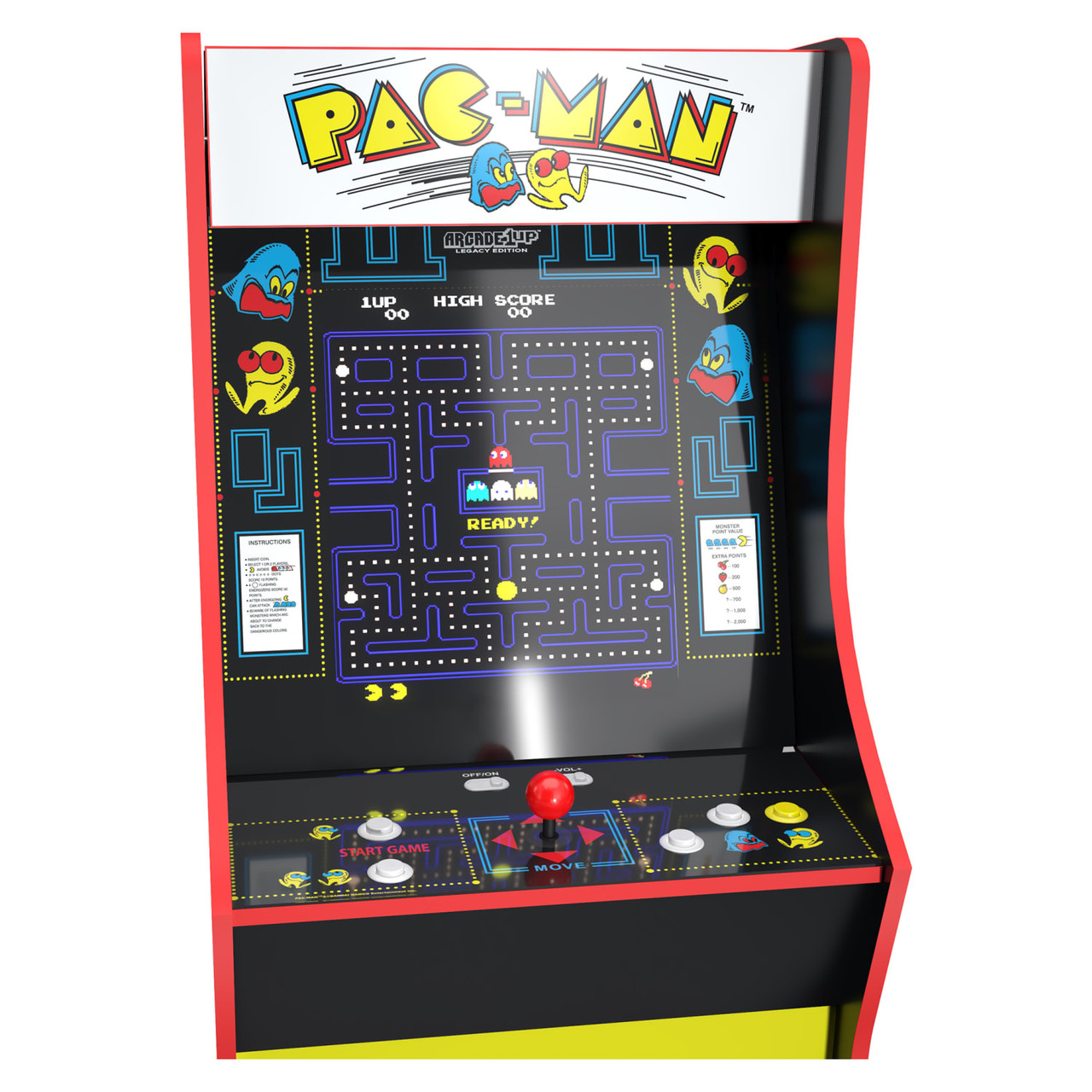 Arcade1Up - Pac-Man Legacy Edition 12-in-1 Arcade - 195570000465