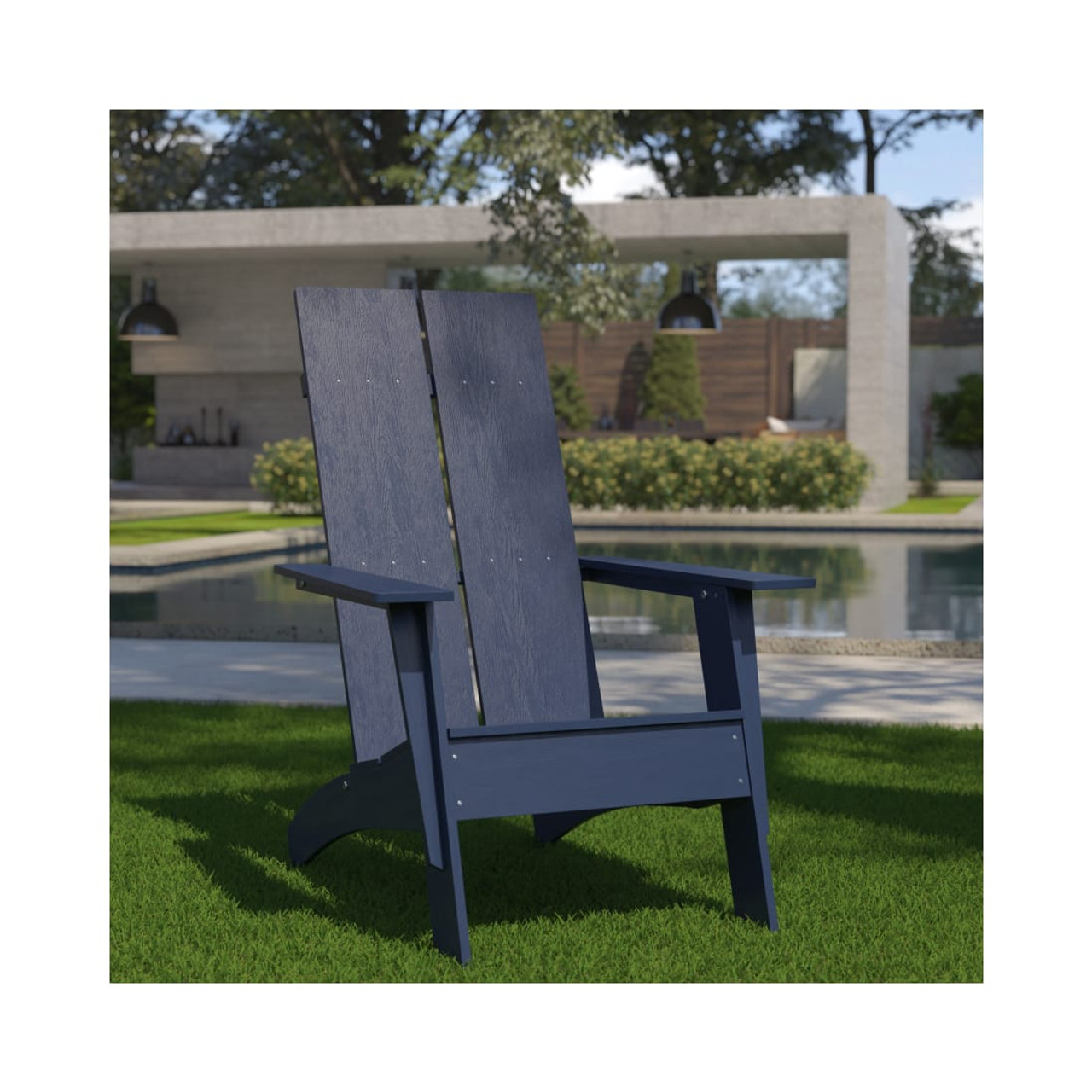 navy resin adirondack chairs