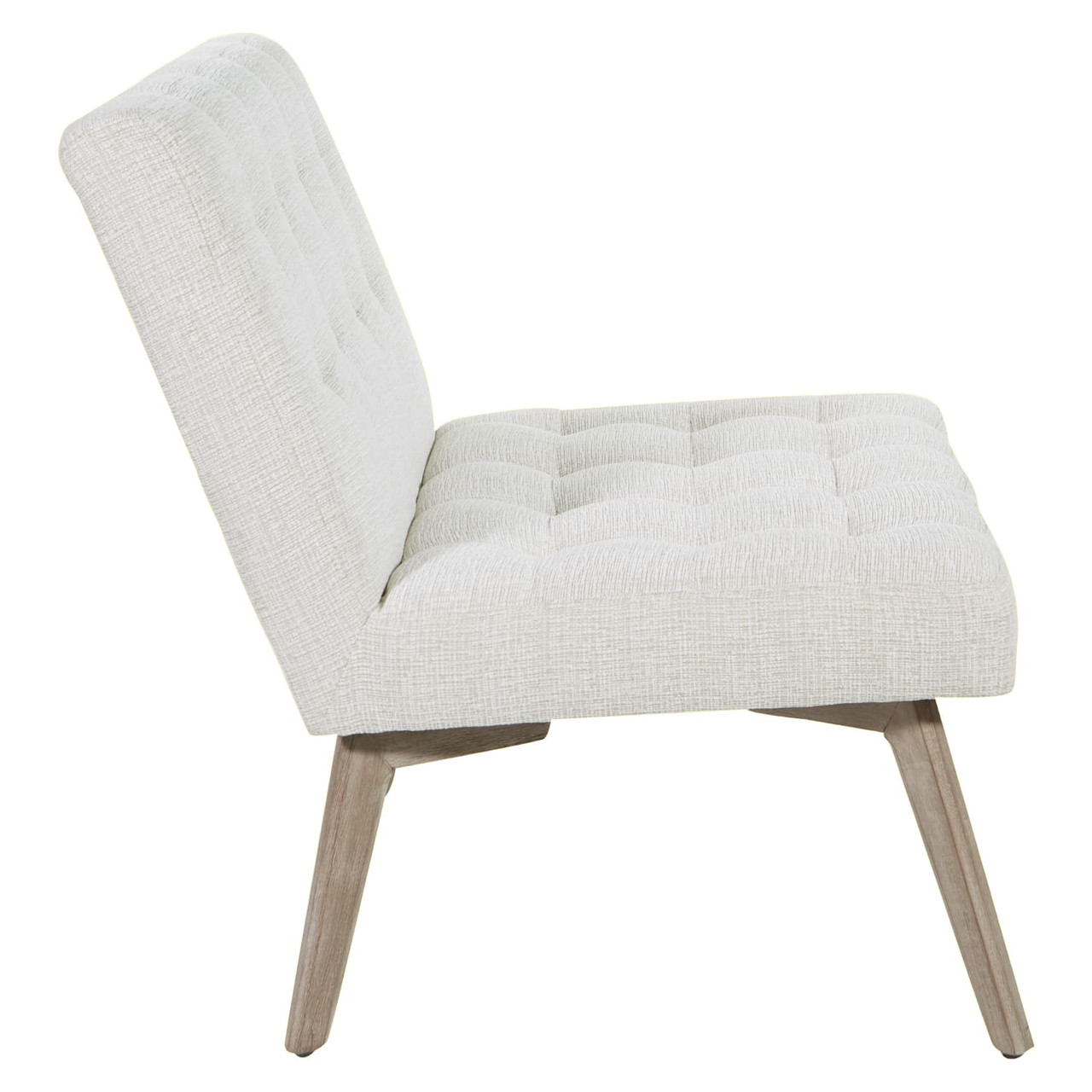 Sadie Chair in Cottage Fabric and Gray Legs