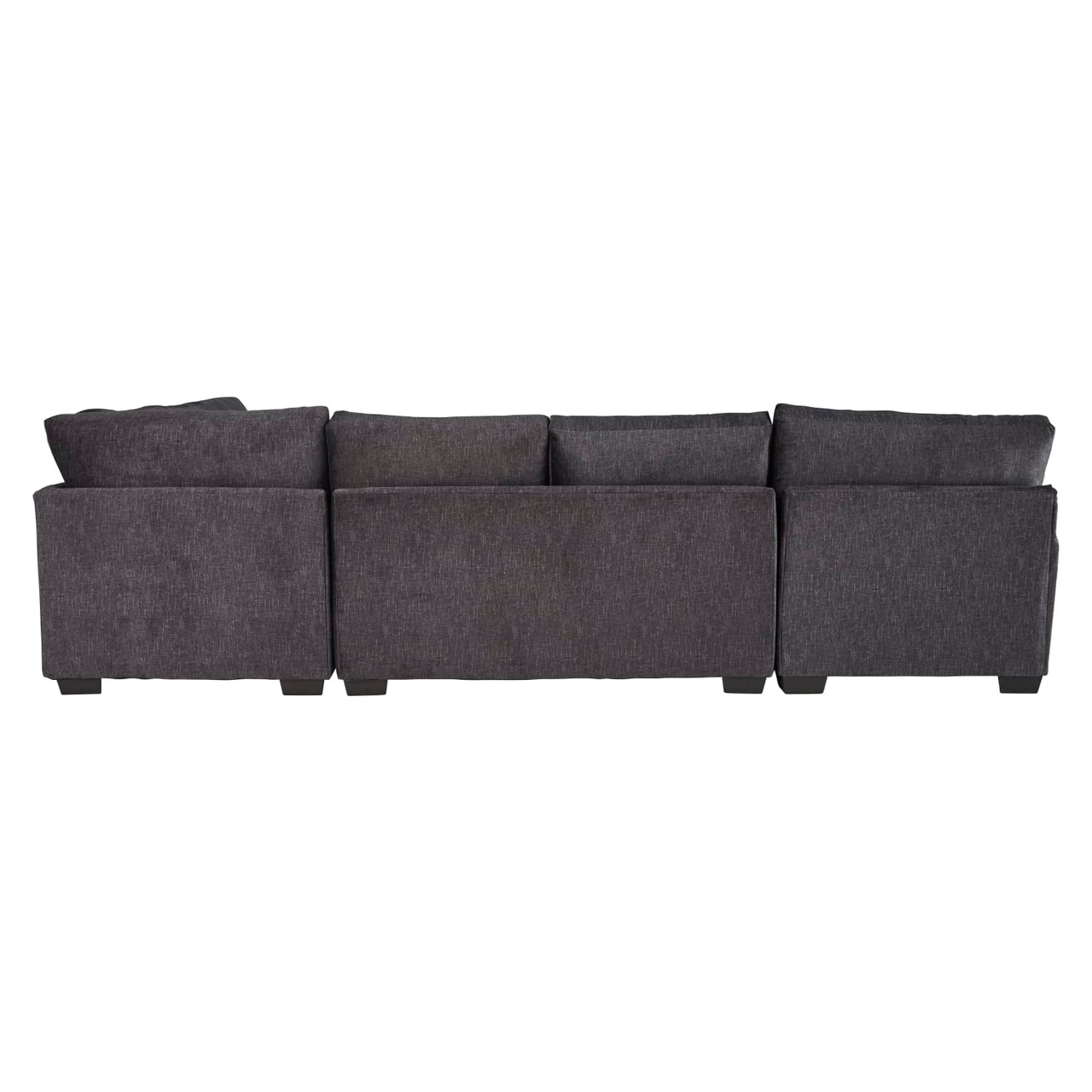 Boulevard Sectional - Right Side Facing Corner Sofa, Armless Loveseat, and Left Side Facing Chaise