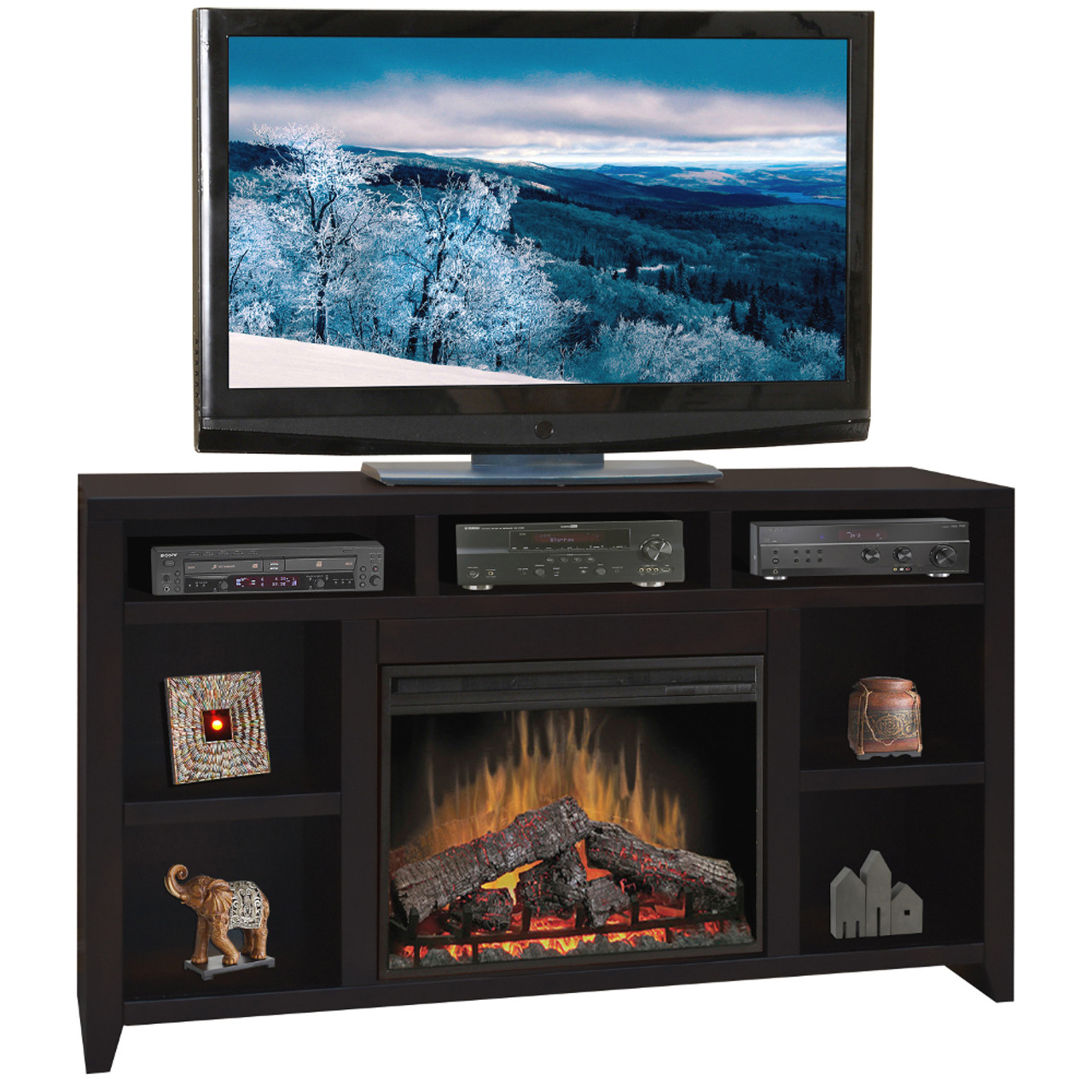 Legends Urban Loft Console - with Fireplace