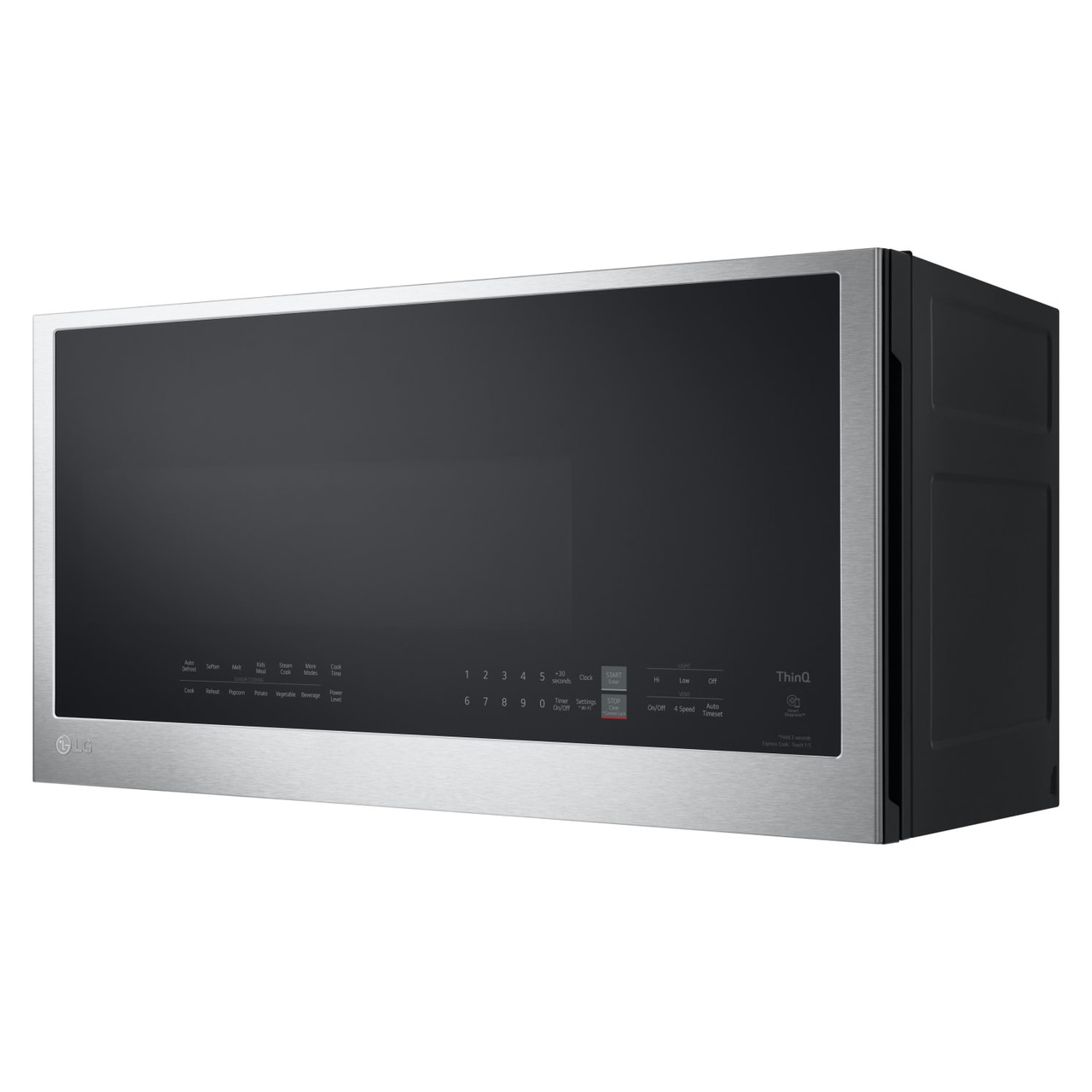 LG 2.0 cu. ft. Wi-Fi Enabled Over-the-Range Microwave Oven with EasyClean® - Stainless Steel - MVEL2033F